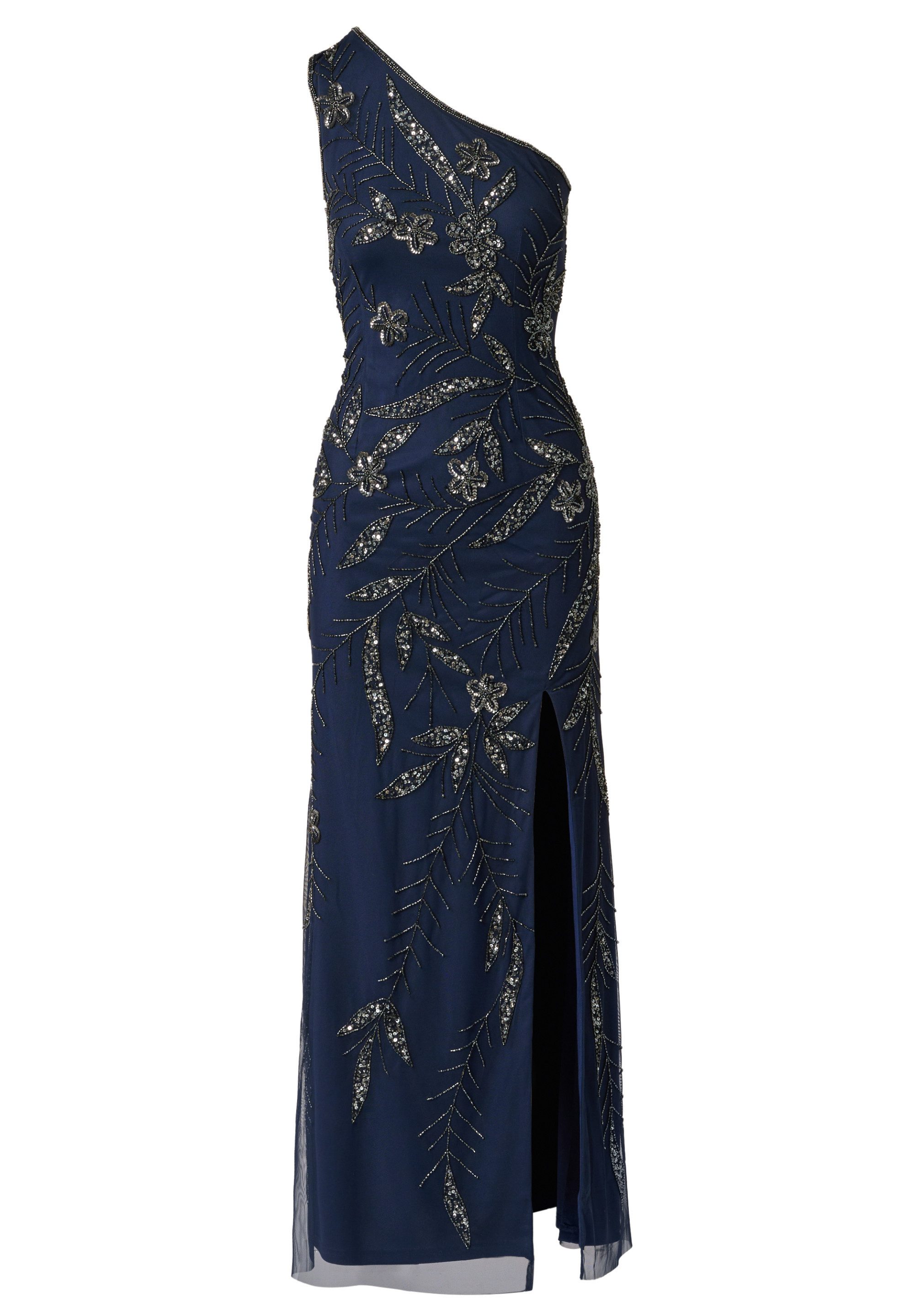 Abendkleid Bead Mesh Long Dress