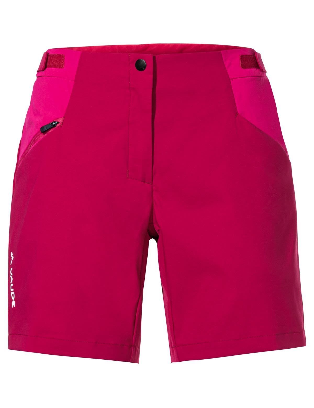 Womens Crimson Shorts VAUDE Shorts Strandshorts Vaude Damen Red Iii Tekoa