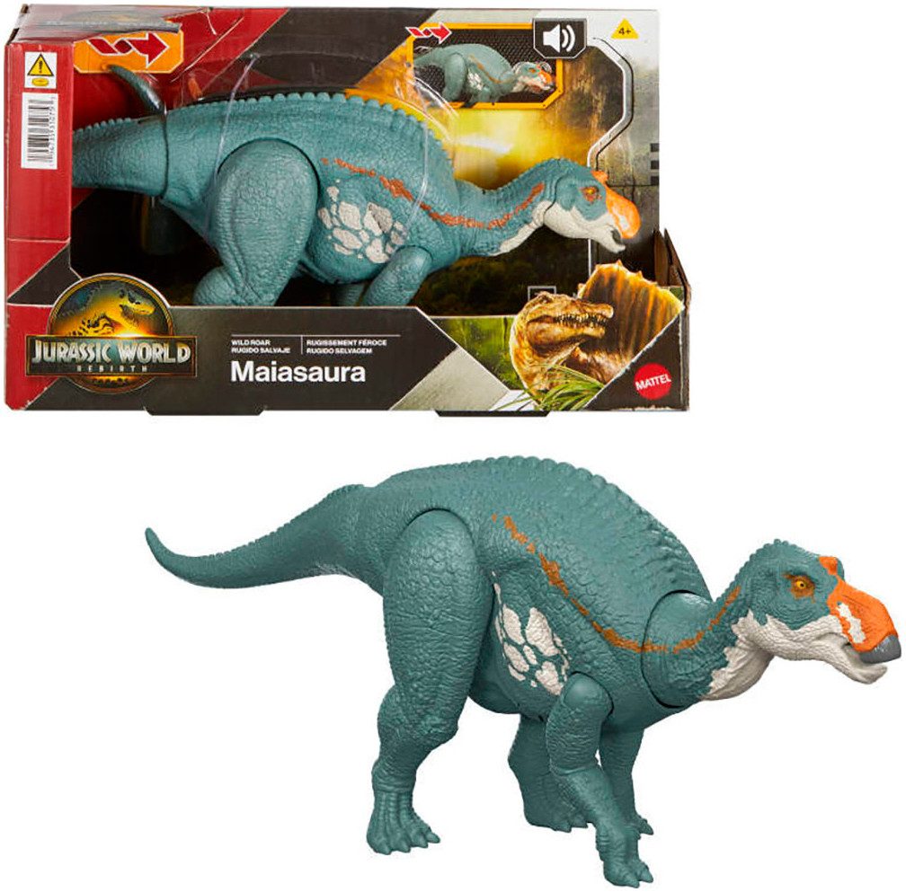 Mattel® Actionfigur Jurassic World, Rebirth, Wild Roar, Maiasaura