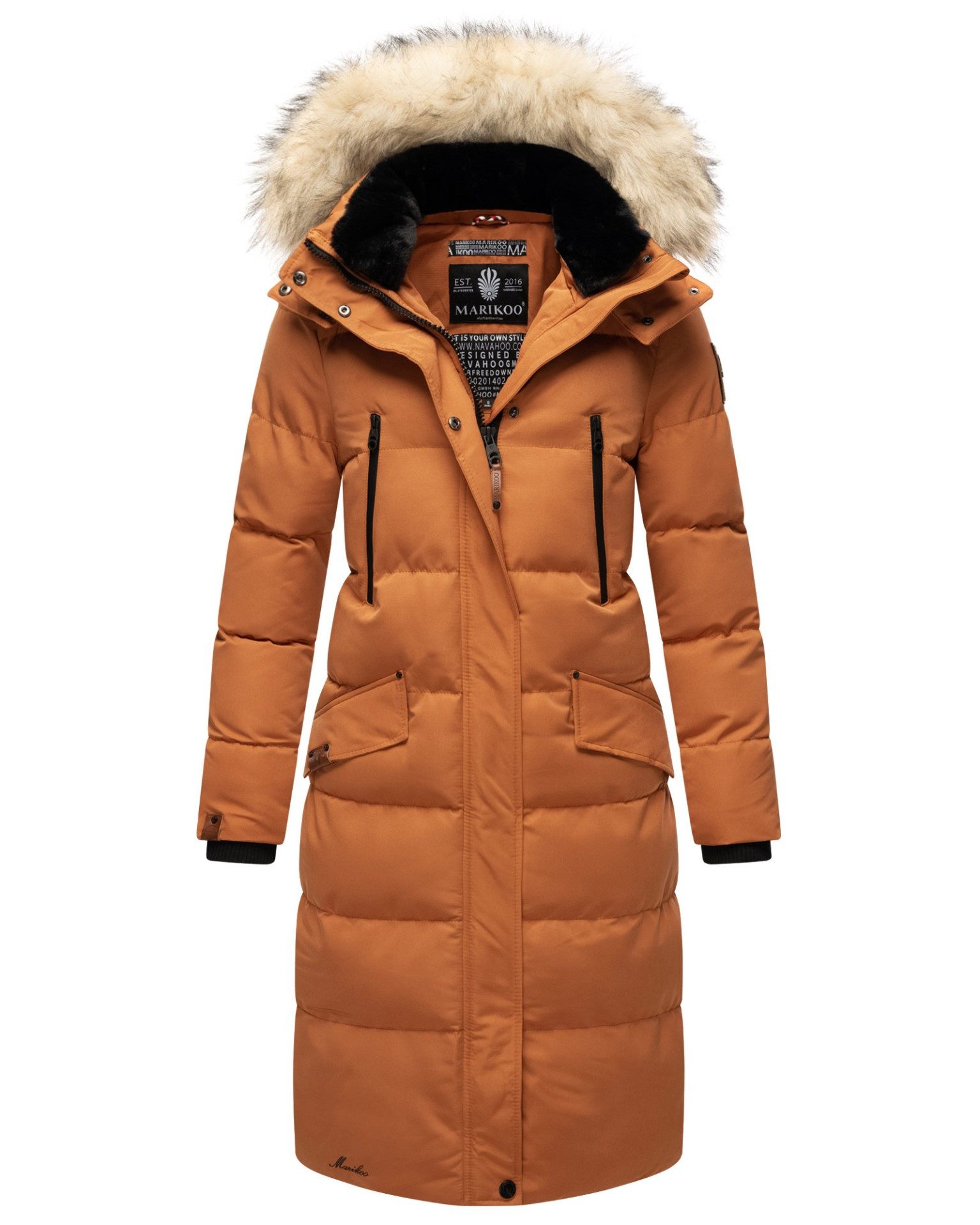 Marikoo Schneejacke Schneesternchen langer Parka mit günstig online kaufen