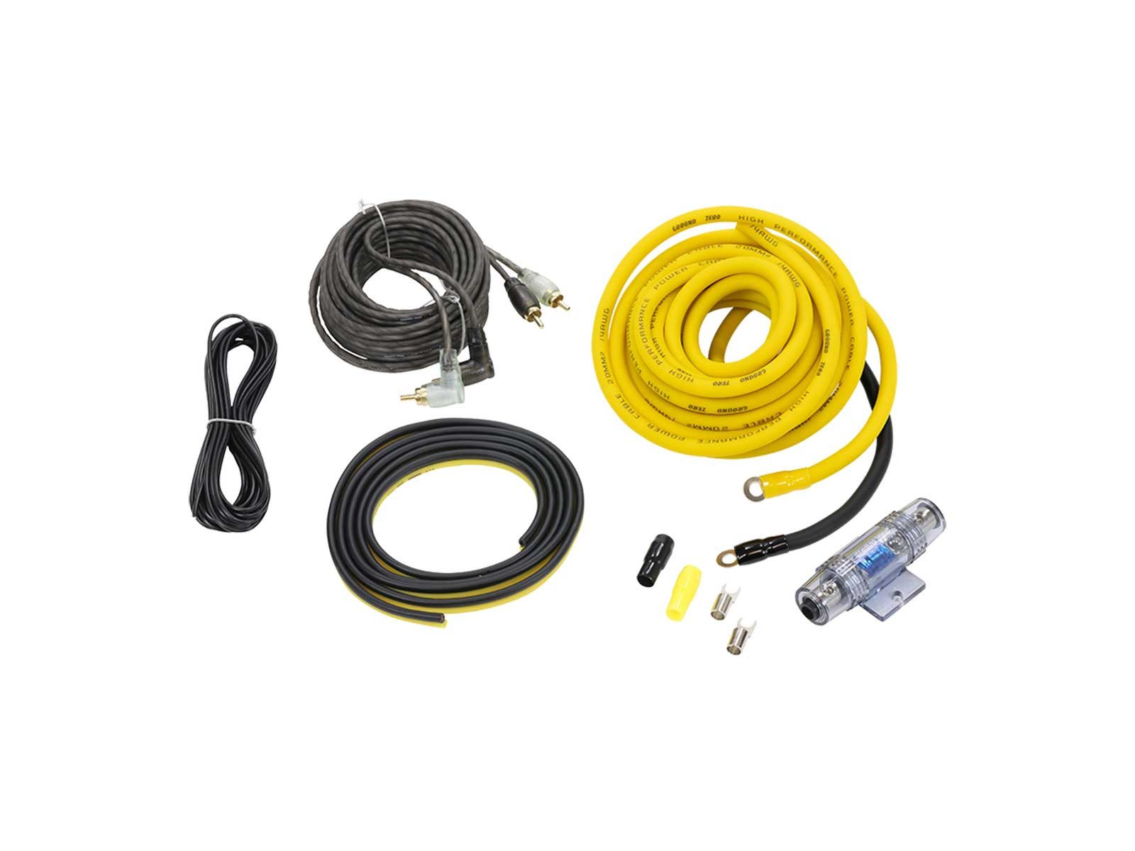 Ground Zero Ground Zero GZPK 20XLC-II CCA Kabelset Strom-Adapterkabel