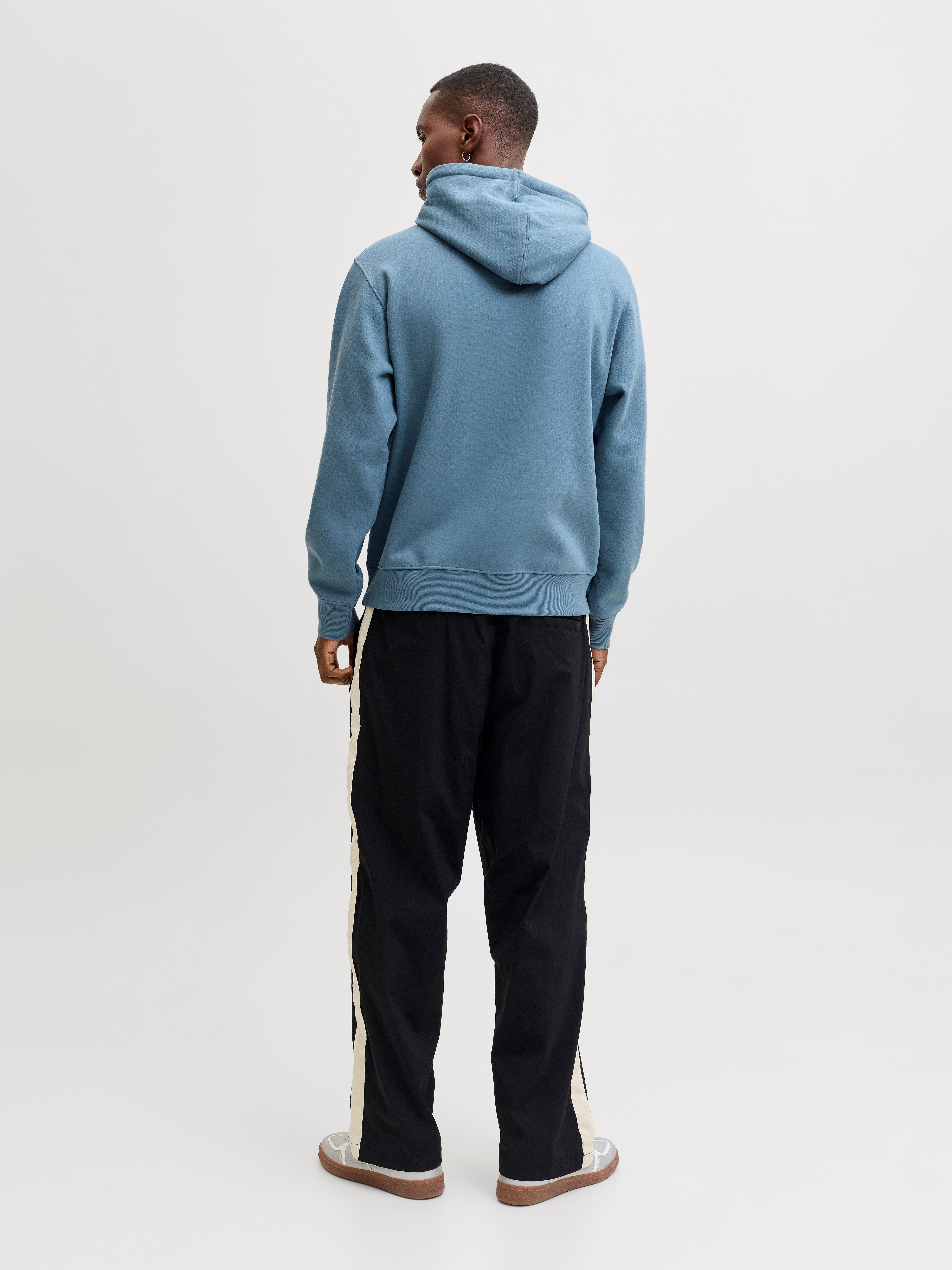 Jack & Jones Kapuzensweatshirt JJESTAR BASIC SWEAT HOOD NOOS mit Rippbündchen