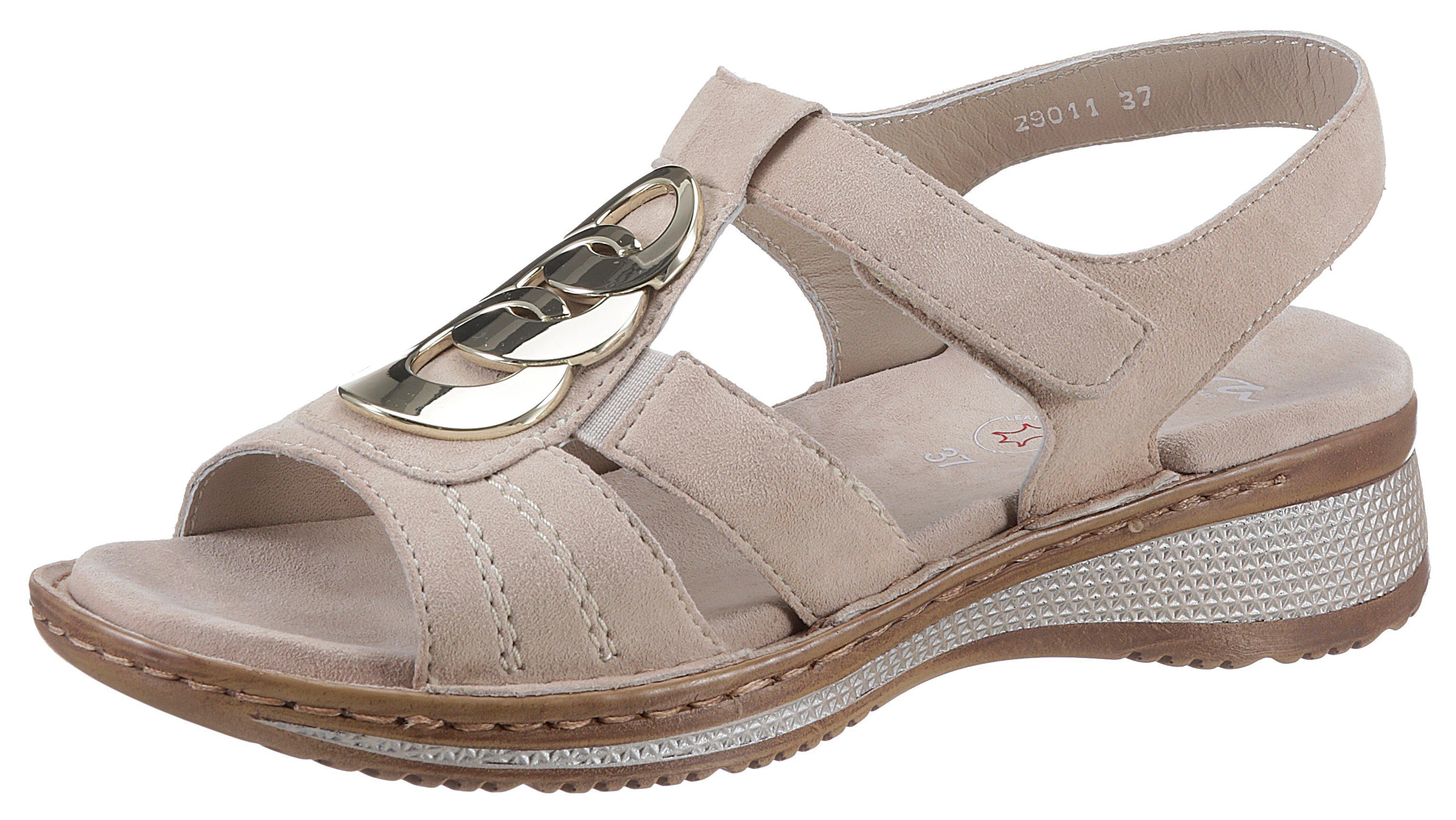 Ara HAWAII Riemchensandale mit schönem Schmuckelement | Riemchensandalen