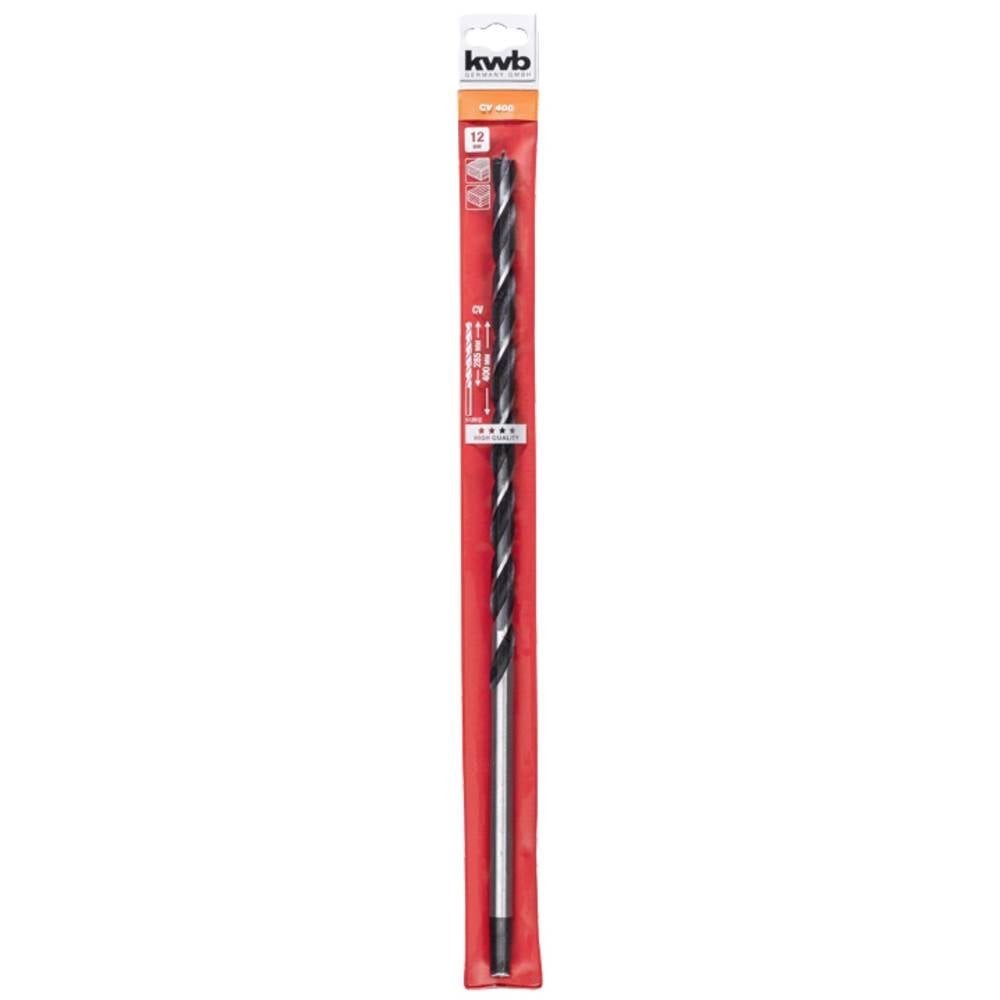 Thumbnail - kwb Holzbohrer Holzspiralbohrer extra lang Ø 12.0 mm (CV-Stahl