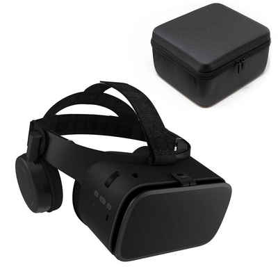 Hi-SHOCK »X6« Virtual-Reality-Brille (VR Gaming Brille mit integrierten Kopfhörern für 4,7- 6,1 Smartphones)