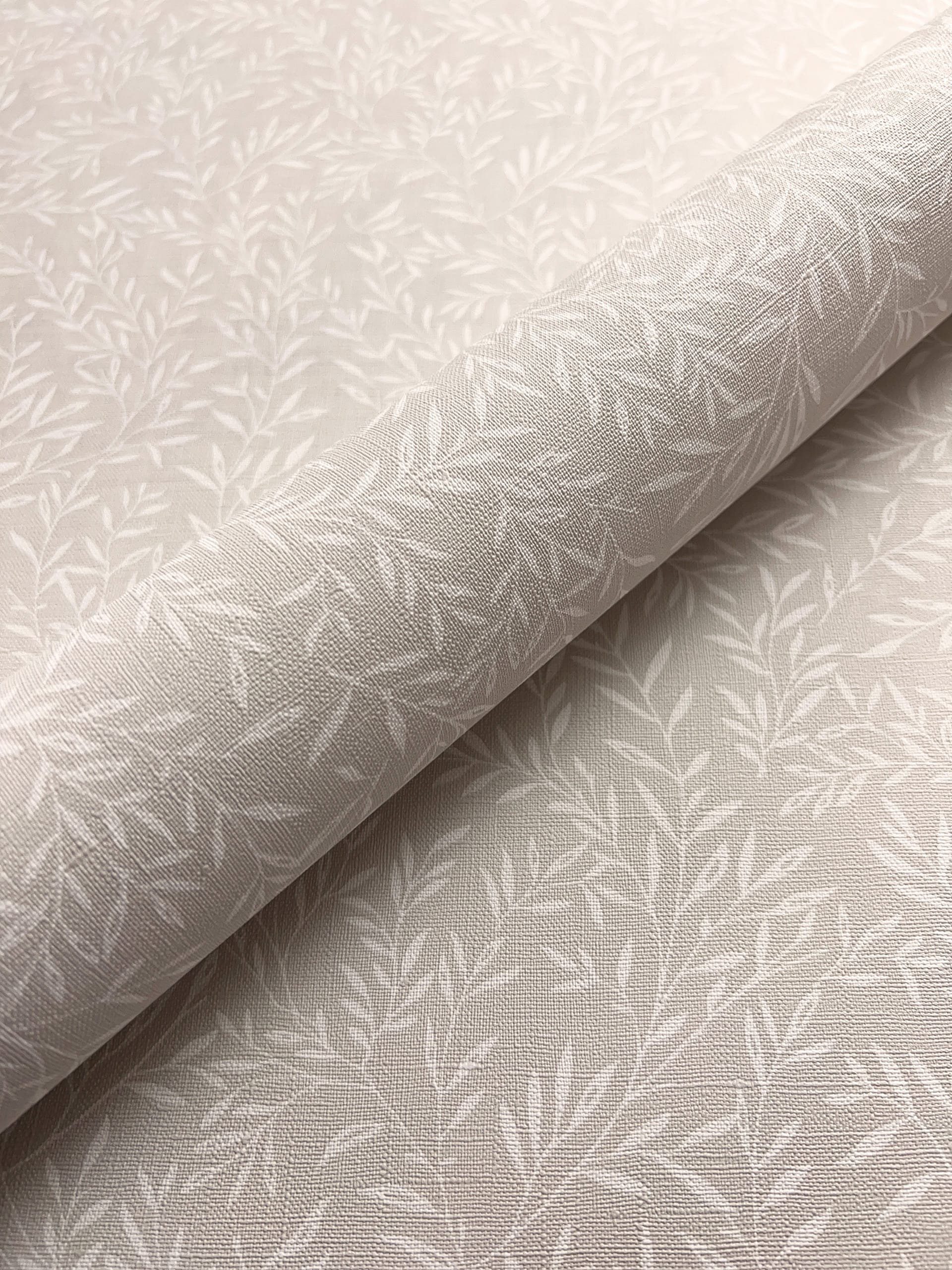 Newroom Vliestapete, Beige Tapete Floral Zweige - Vintage Blumentapete Weiß günstig online kaufen