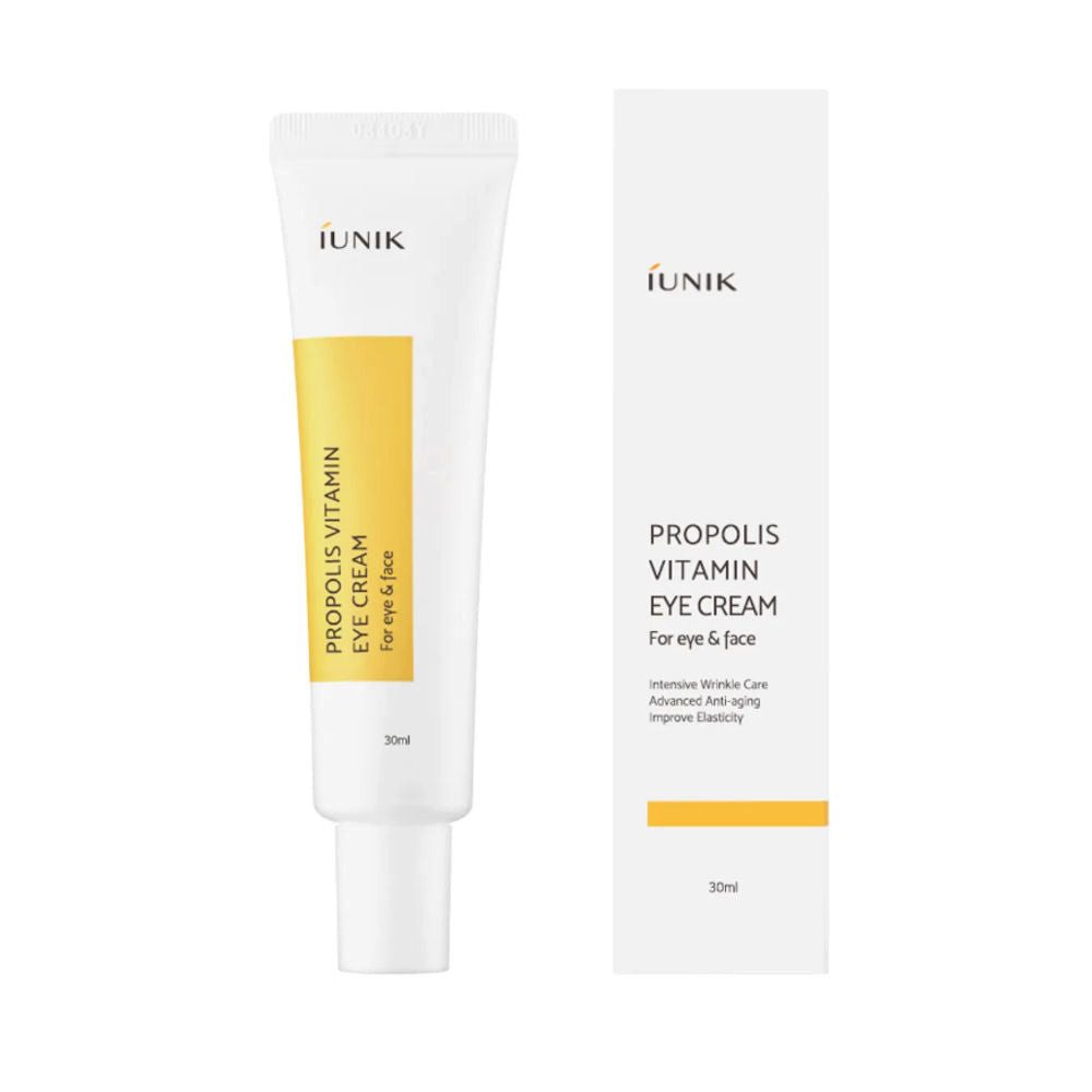 iUnik Augencreme iUNIK, Propolis Vitamin Eye Cream - 30 ml, Propolis- und Vitamin-Augencreme für strahlende Augen