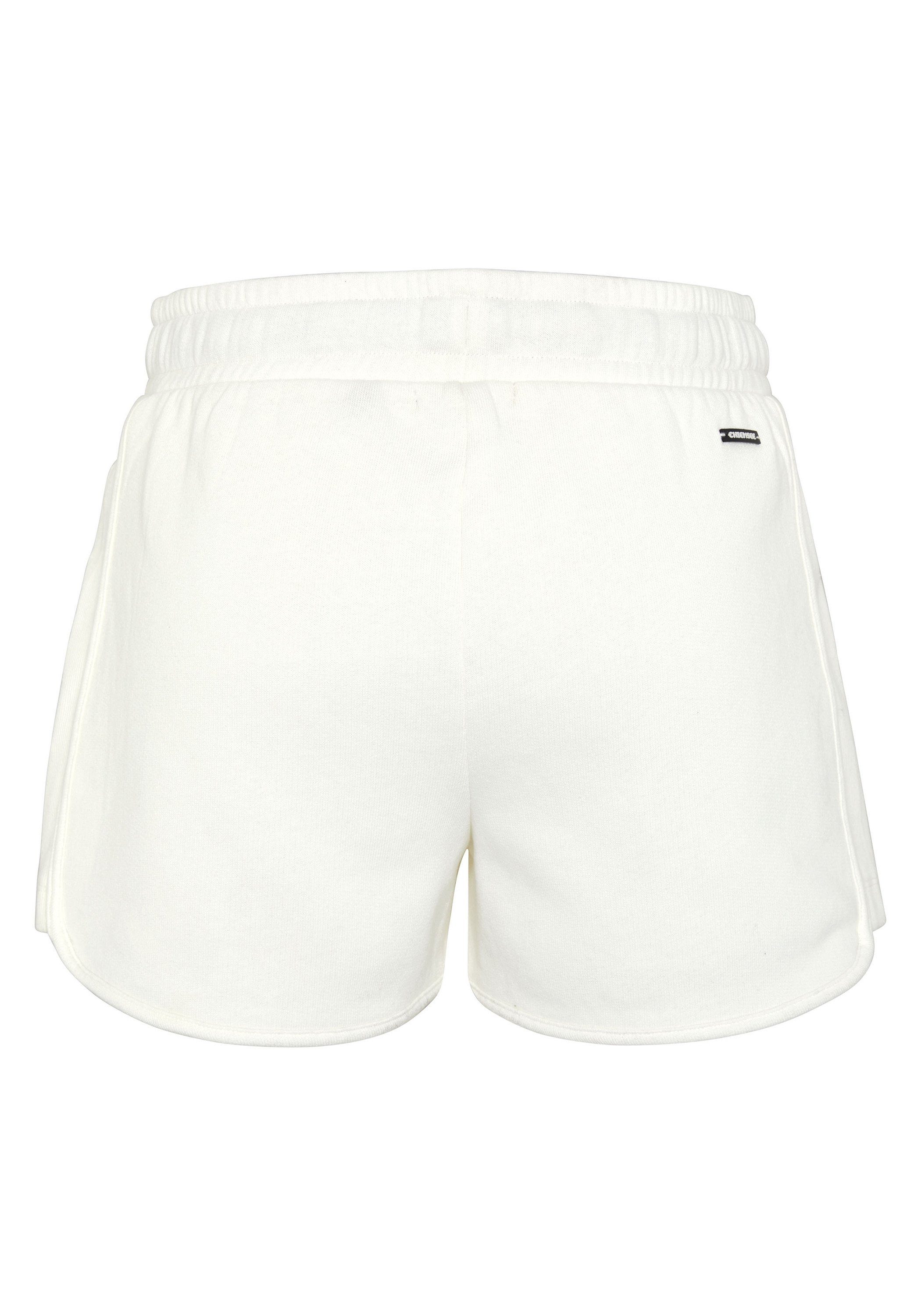Bund White mit Sweatshorts Sweat-Shorts Chiemsee Star 1 breitem