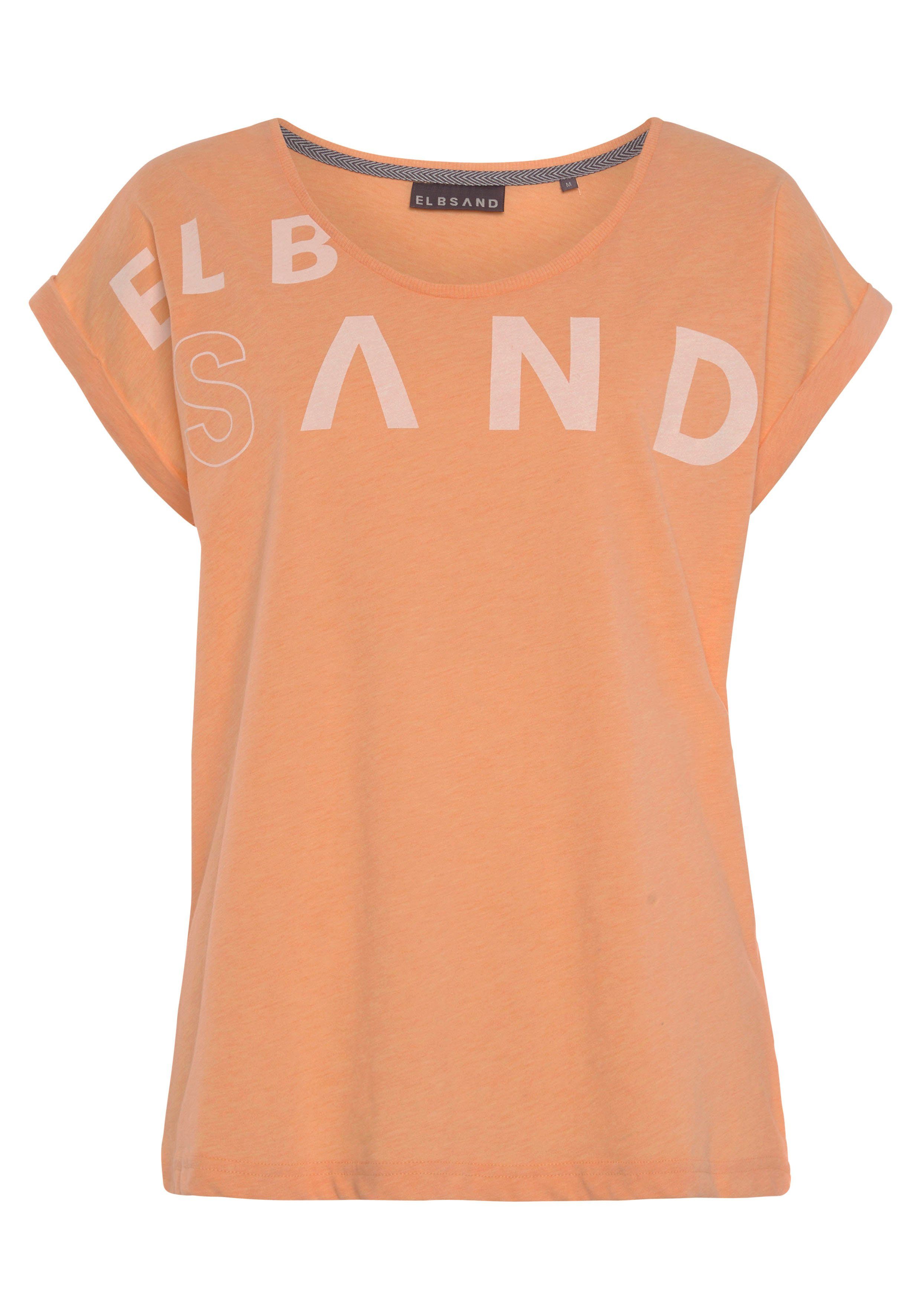 Elbsand T-Shirt, aus weichem Jersey, Kurzarmshirt, sportlich und bequem günstig online kaufen