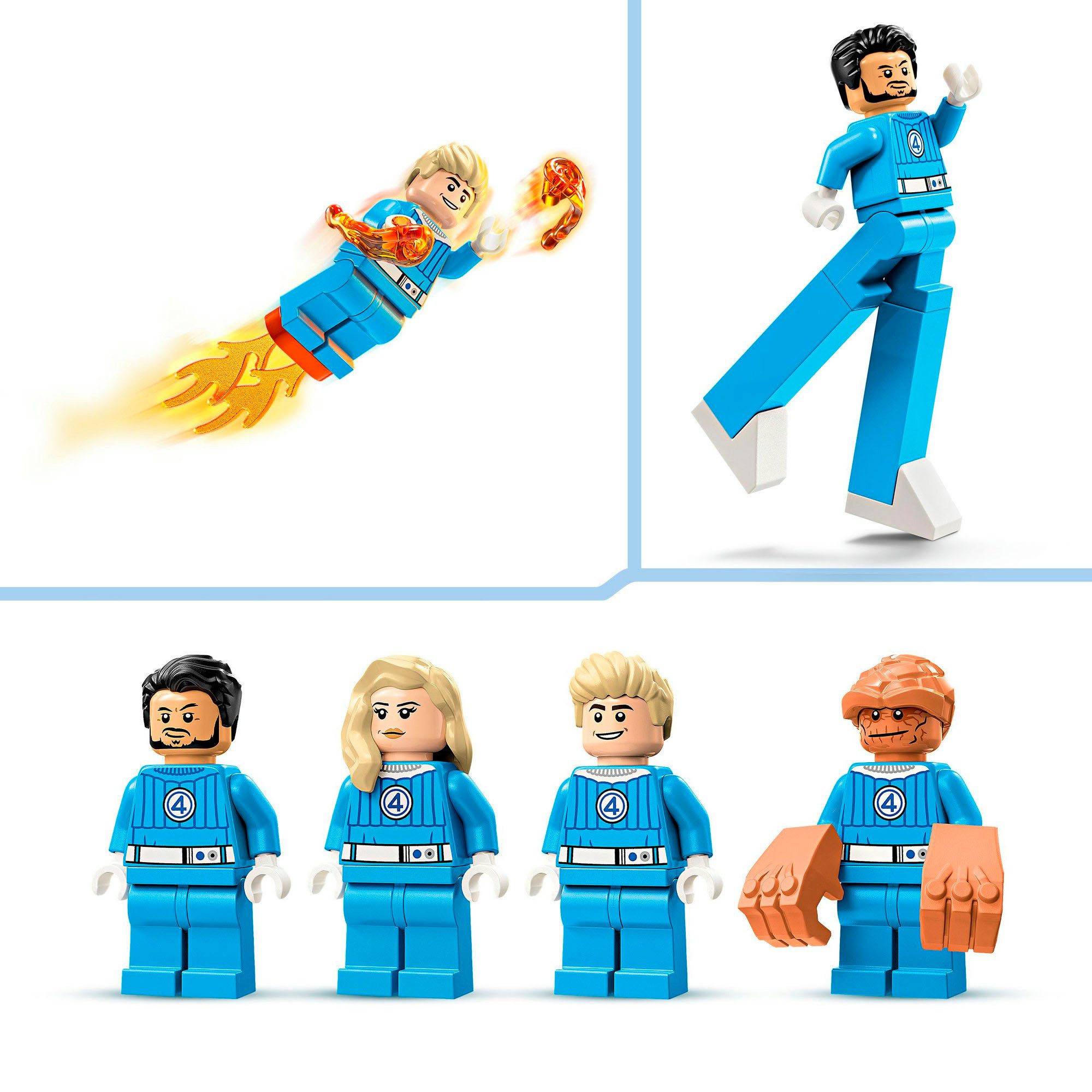 LEGO® Fantastic Four vs. Galactus Baufigur (76316), LEGO Super Heroes Konstruktionsspielsteine, (427 St), Made in Europe – Bild 5 von 5