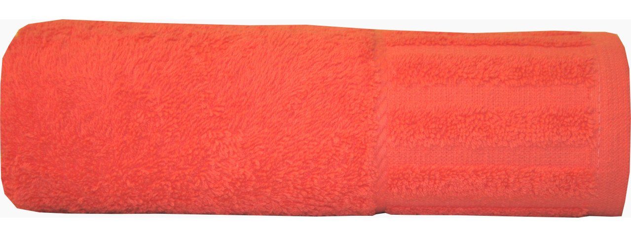 Seestern Handtücher 140 rot x 70 cm Duschtuch uni