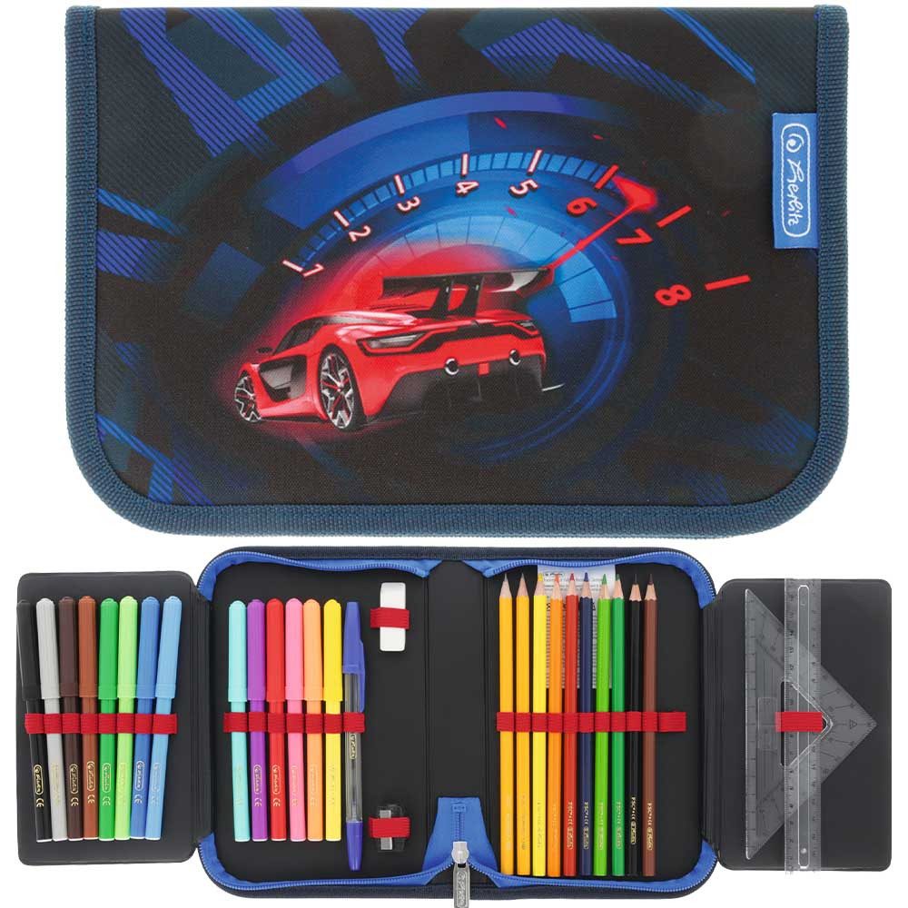 Herlitz Пеналы 31-teilig 2025 Jungen High Speed