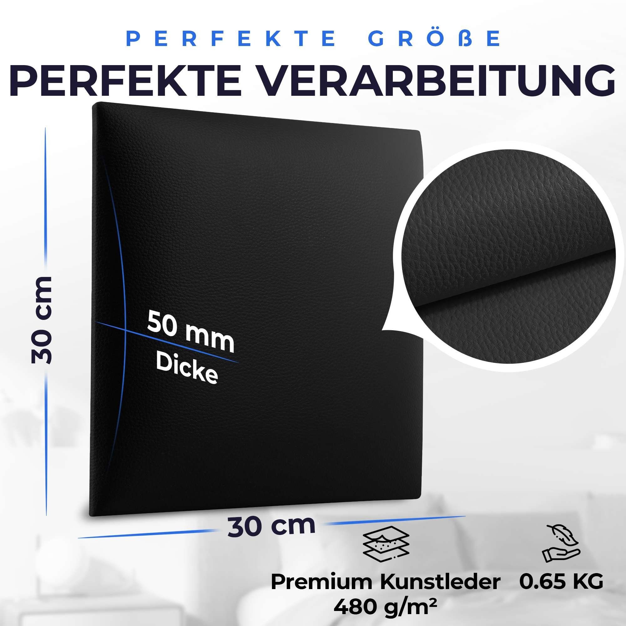 softwalls Kopfteil Wandkissen Kunstleder - Kopfteil günstig online kaufen