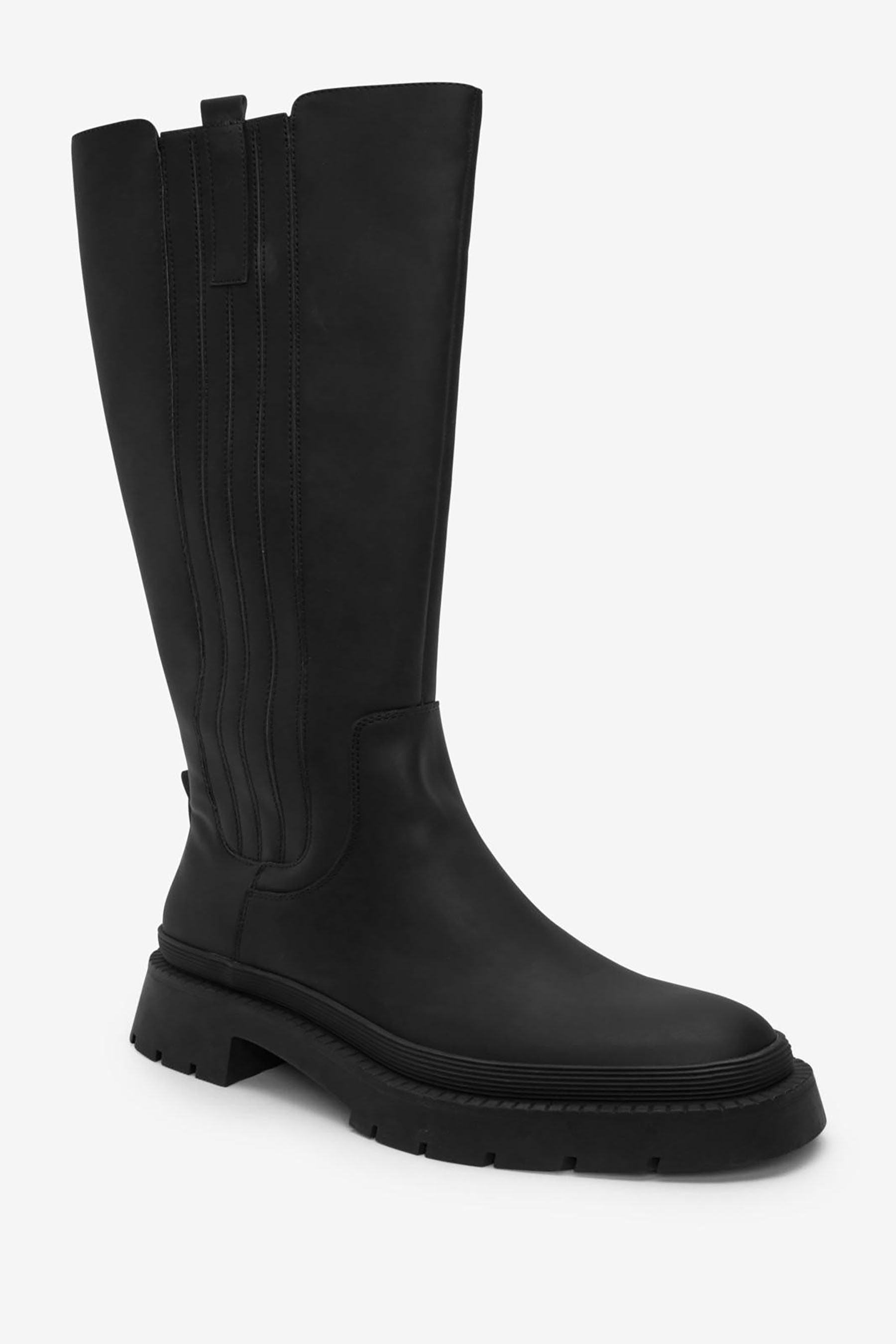 Next Forever Comfort® Gummierte Stiefel mit Profilsohle Stiefel (1-tlg) Black