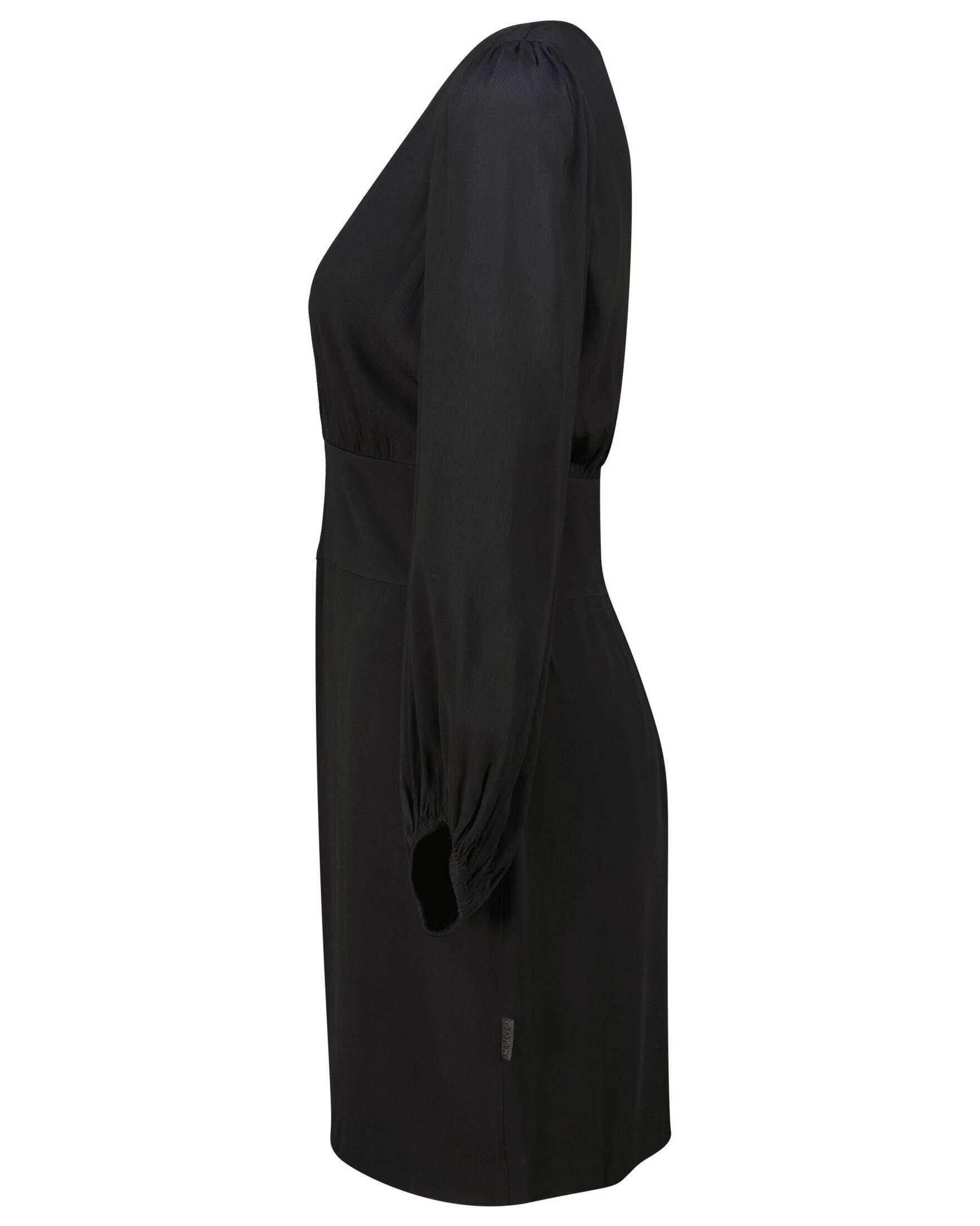 (001) Damen Kleid Minikleid (1-tlg) Schwarz HUGO KURALAGA-1
