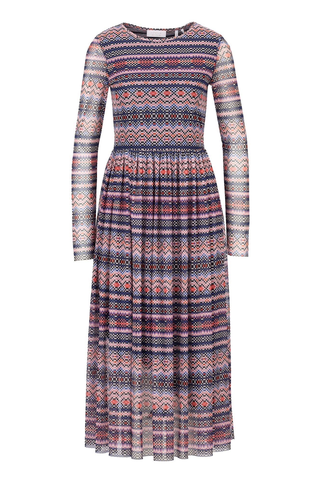 RICHROYAL Maxikleid Mesh dress recycled günstig online kaufen