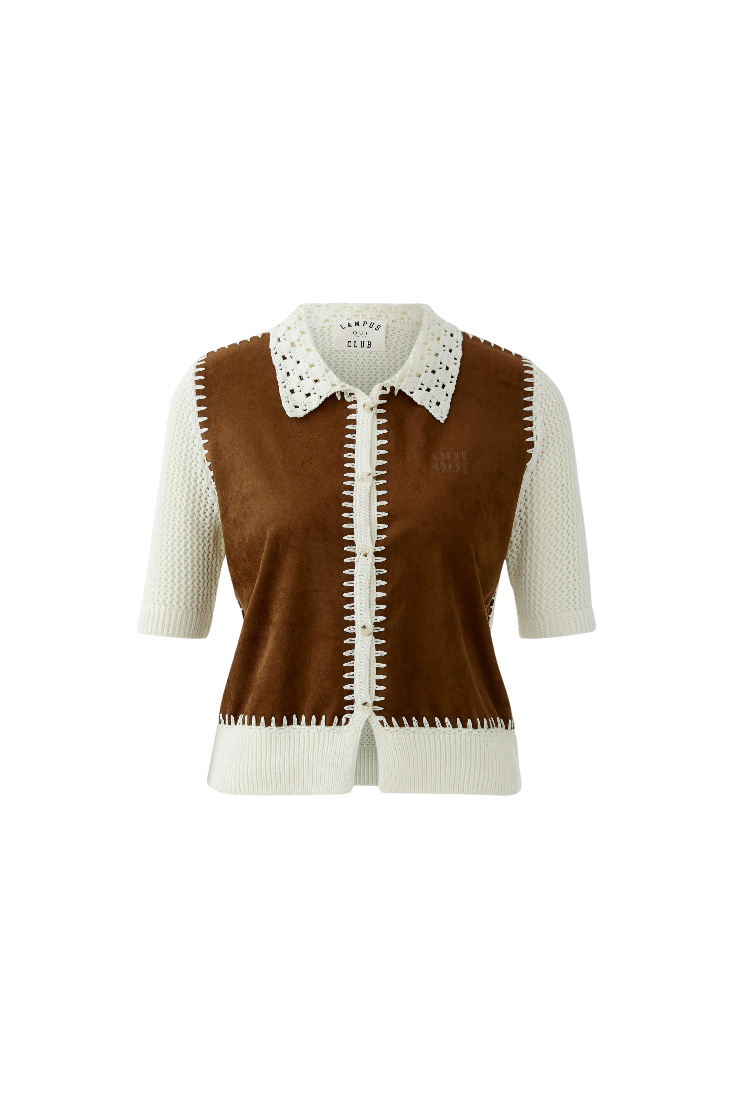 Oui Strickjacke