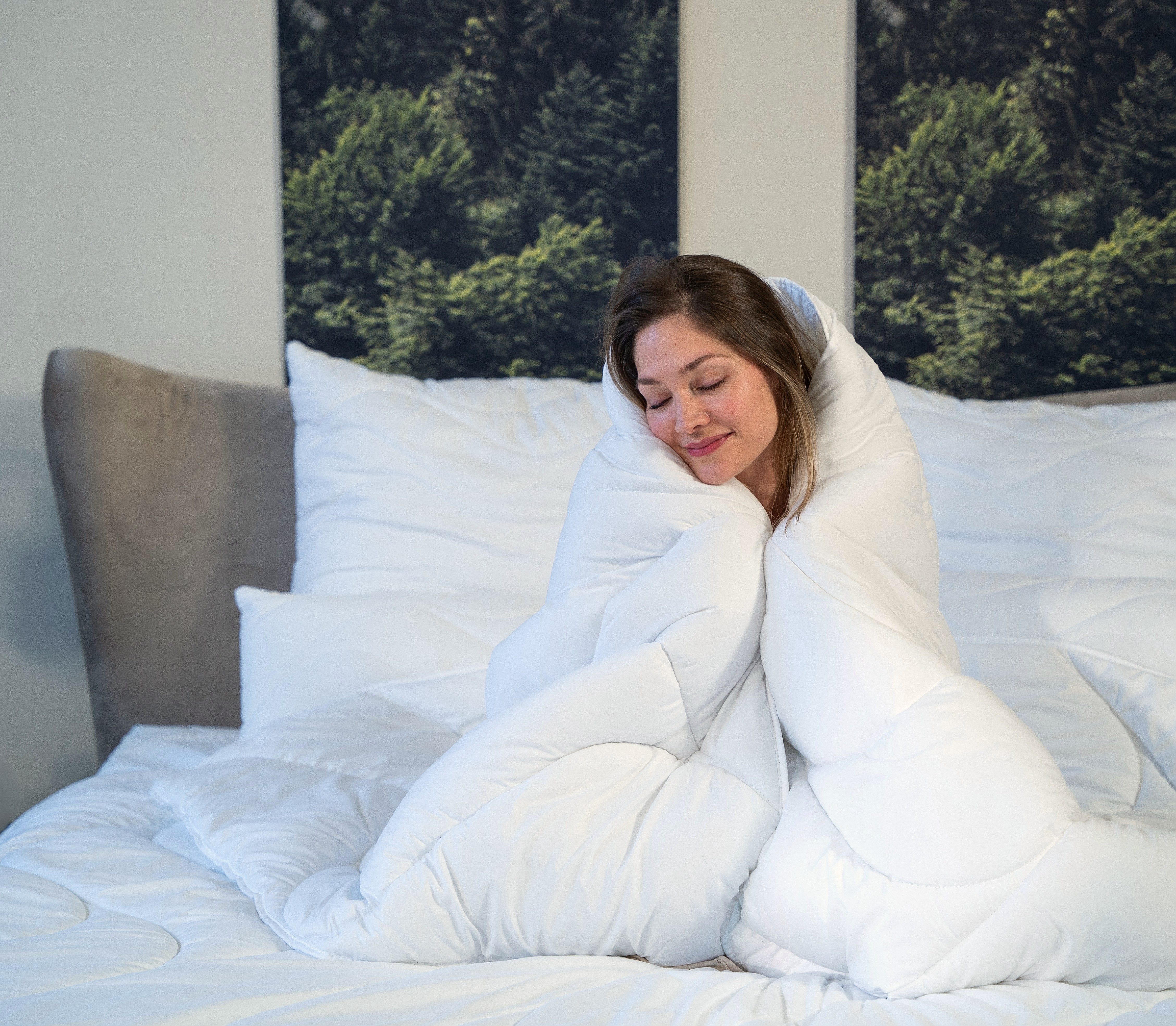 BEFA CARE Microfaserbettdecke 4-Jahreszeiten-Bettdecke mit Aloe Vera - Sommer, Ganzjahr, Winterdecke, Füllung: Hochwertige Mikrofaser - Erhältlich als 2-teiliges Set, Bezug: 4-Jahreszeiten-Decke, für jede Jahreszeit - Allergiker geeignet - 135x200 155x220 200x200