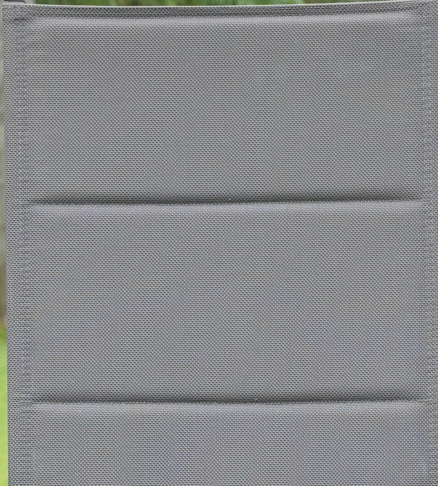 Hochlehner Aluminium, St), Bespannung, stufenlos Destiny 2 textilene verstellbare COSTA (Set, Rückenlehne