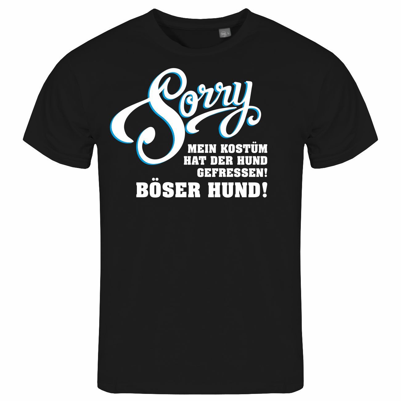deinshirt Print-Shirt Herren T-Shirt Sorry mein Kostüm hat der Hund gefressen Funshirt mit Motiv