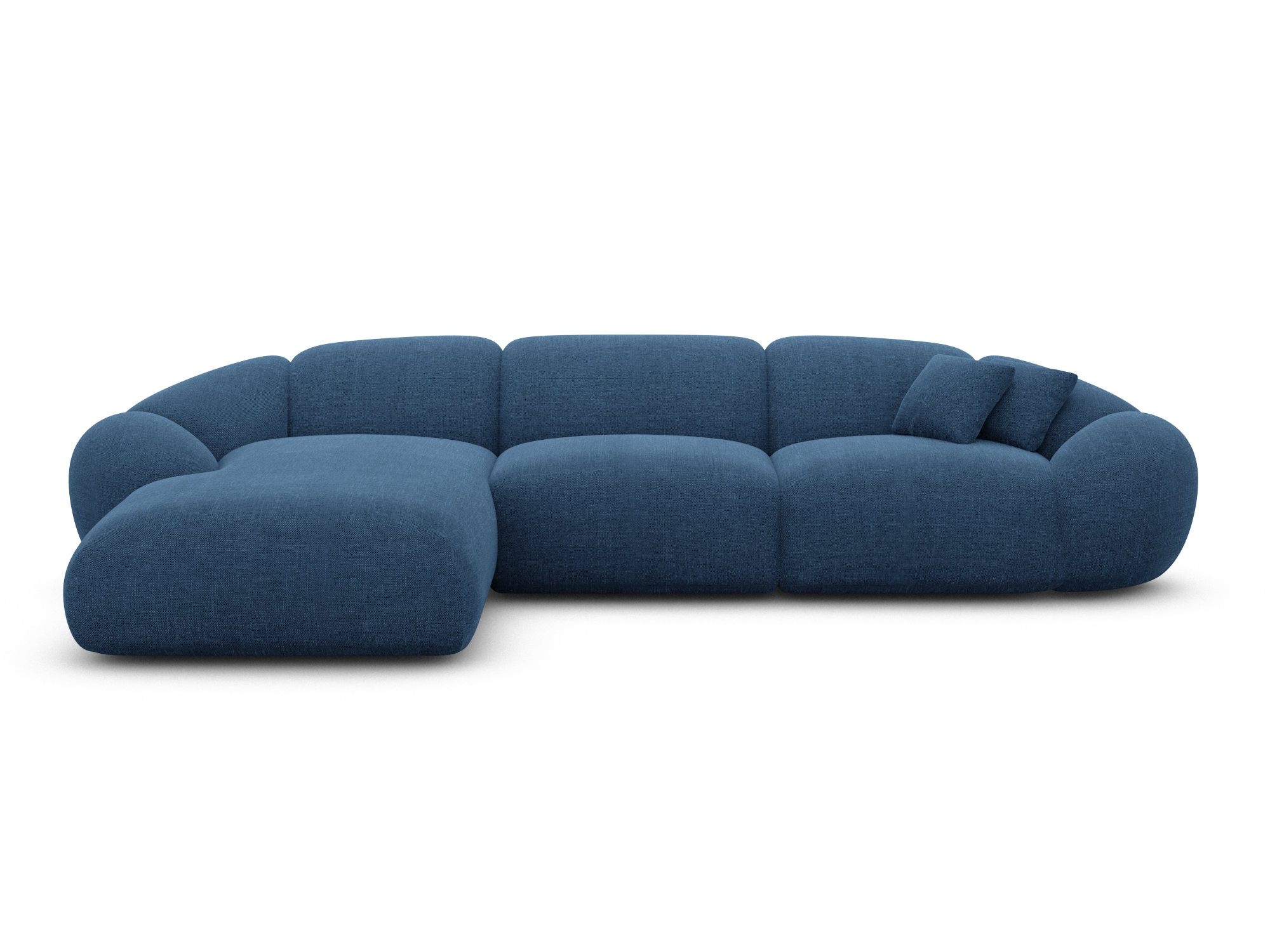 Sofa Dreams Ecksofa Stoff Ecksofa Solverde L-Form, Ecksofa, L-Form, Zeitloser Look in L-Form, 2 Zierkissen inklusive