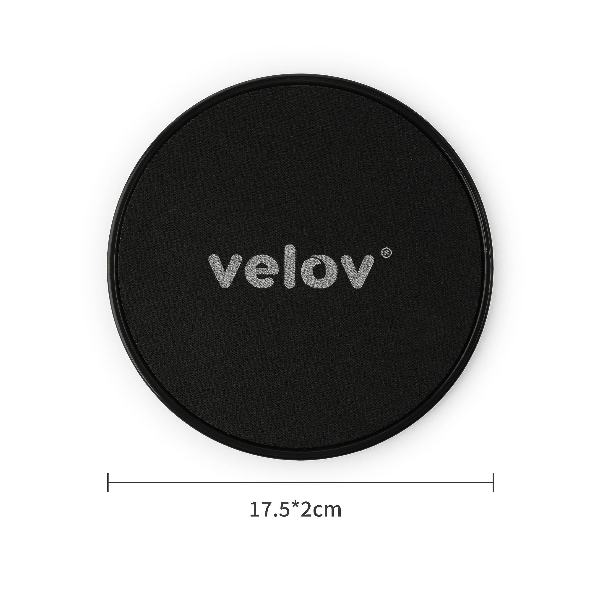 velov Bauchmuskelmaschine 1x Gleitscheibe Fitness Slider Doppelseitige Gliding Disc Slide Pad, für Bauchmuskeltraining und Ganzkörper Zuhause