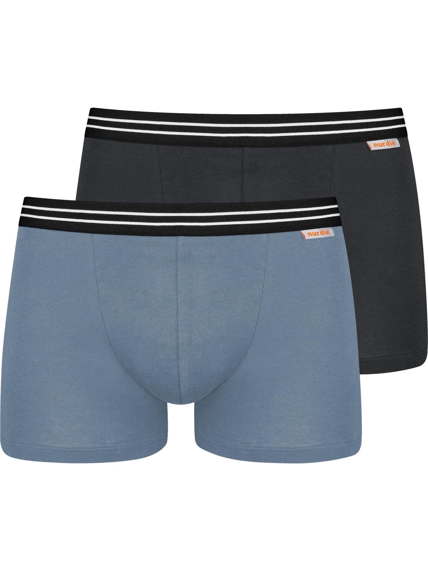 Nur Die Boxer Cotton Stretch (2-St) Trunks - enganliegende Boxershorts - ho günstig online kaufen