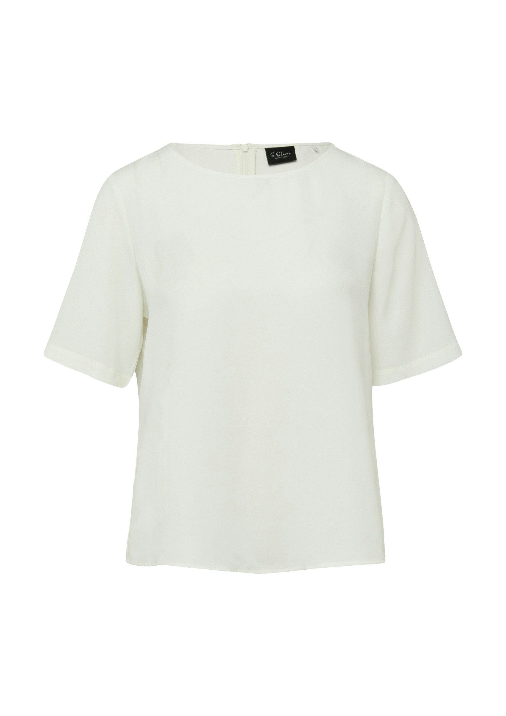 s.Oliver BLACK LABEL Kurzarmbluse Bluse
