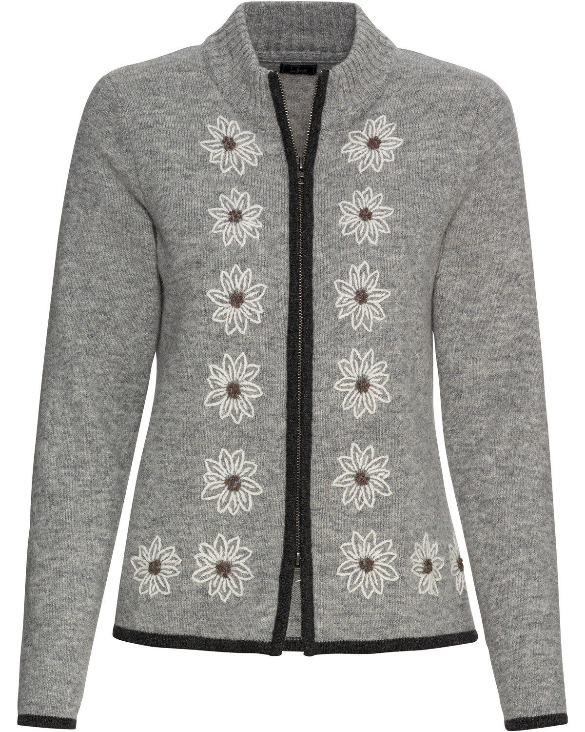 Luis Steindl Strickjacke Strickjacke mit Edelweiß günstig online kaufen