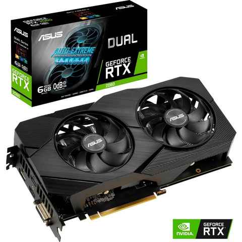 Asus DUAL RTX 2060 6G EVO Grafikkarte (6 GB, GDDR6)