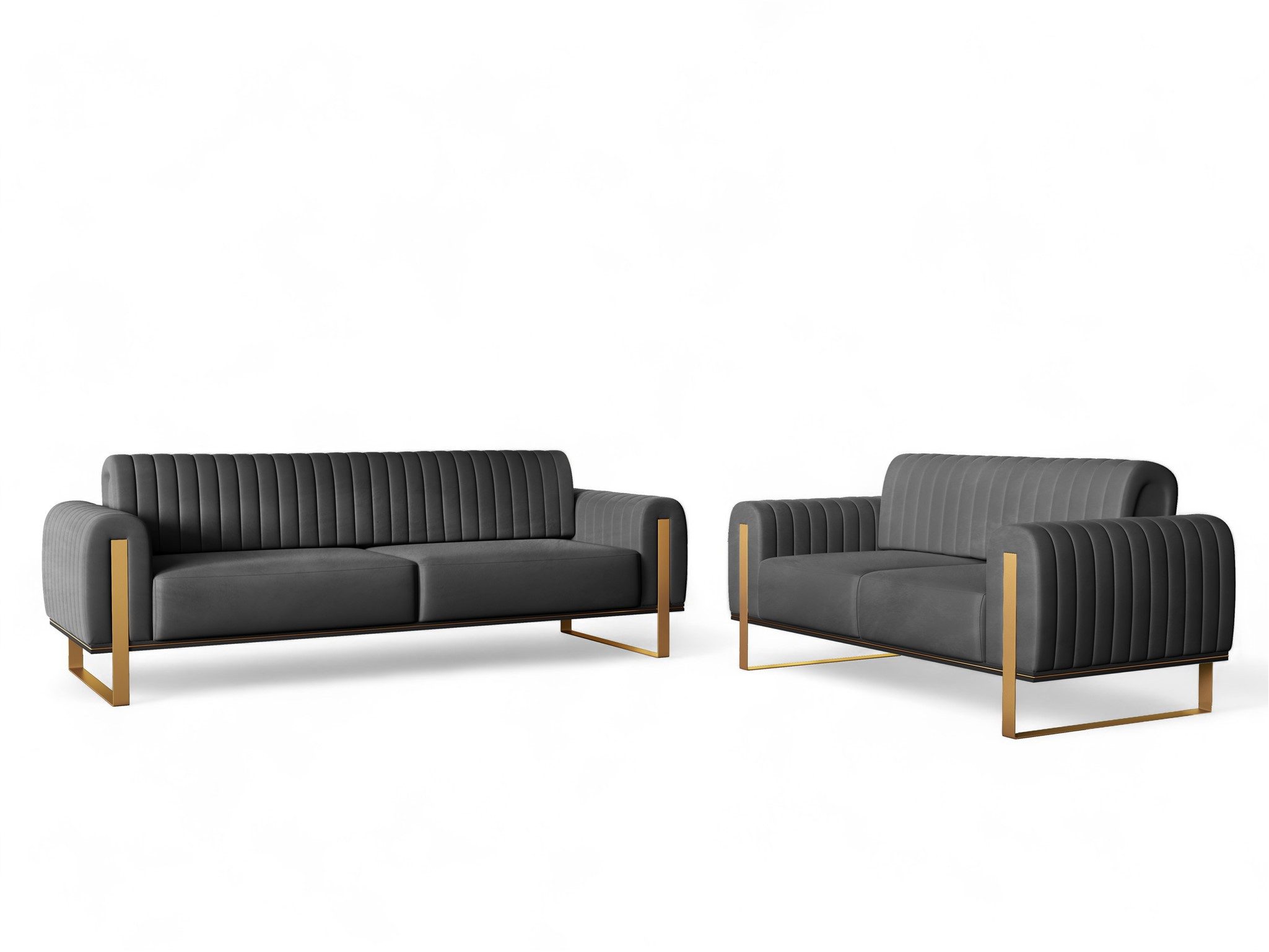 Fun Möbel Polstergarnitur Sofaset Designersofas VALERIE günstig online kaufen