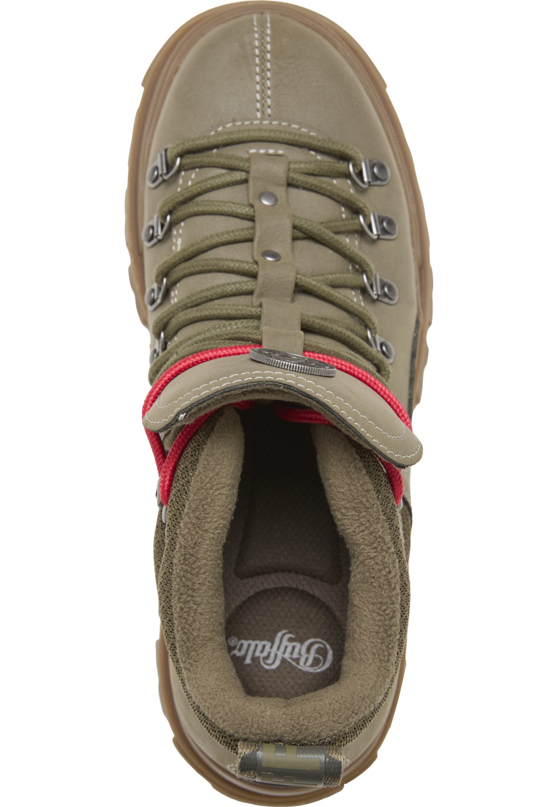 Buffalo Buffalo ASPHA LACE UP HIKE - VEGAN NUBUCK/MESH Stiefel