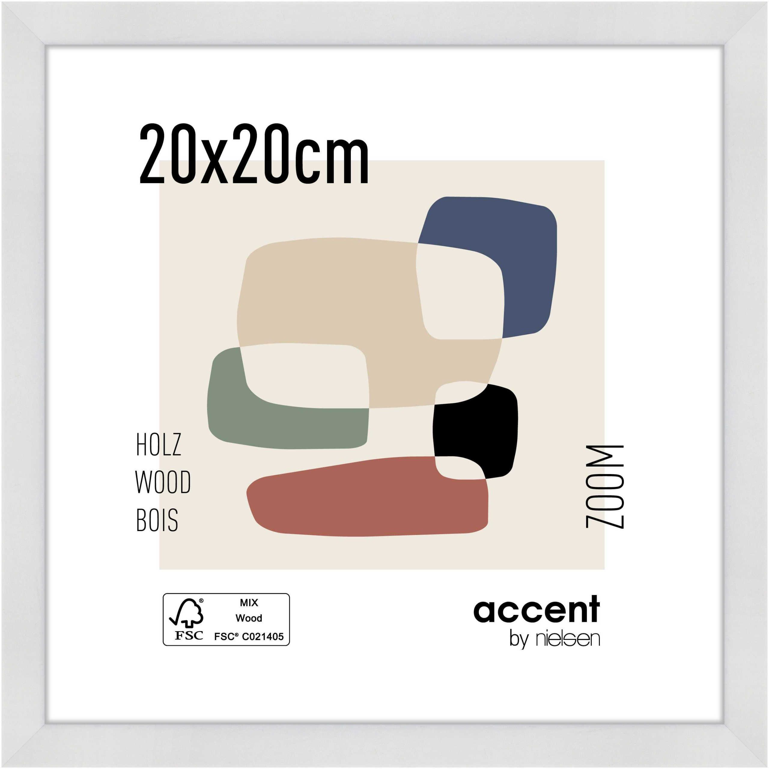 accent by nielsen Bilderrahmen Holz Bilderrahmen Zoom, (1 St)