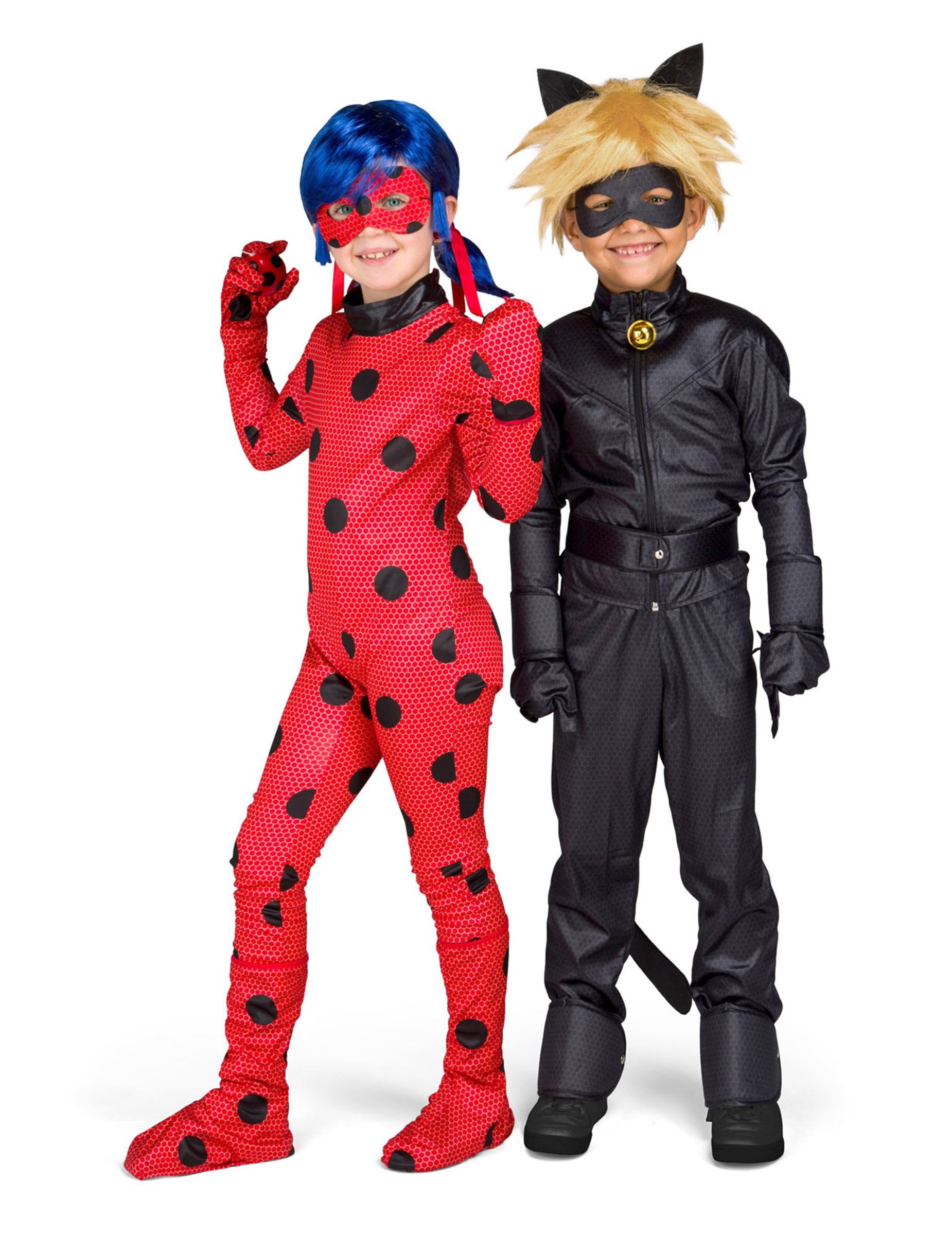 Viving Costumes Kostüm Offizielles Cat Noir-Kinderkostüm Miraculous-Lizenzkostüm schwarz