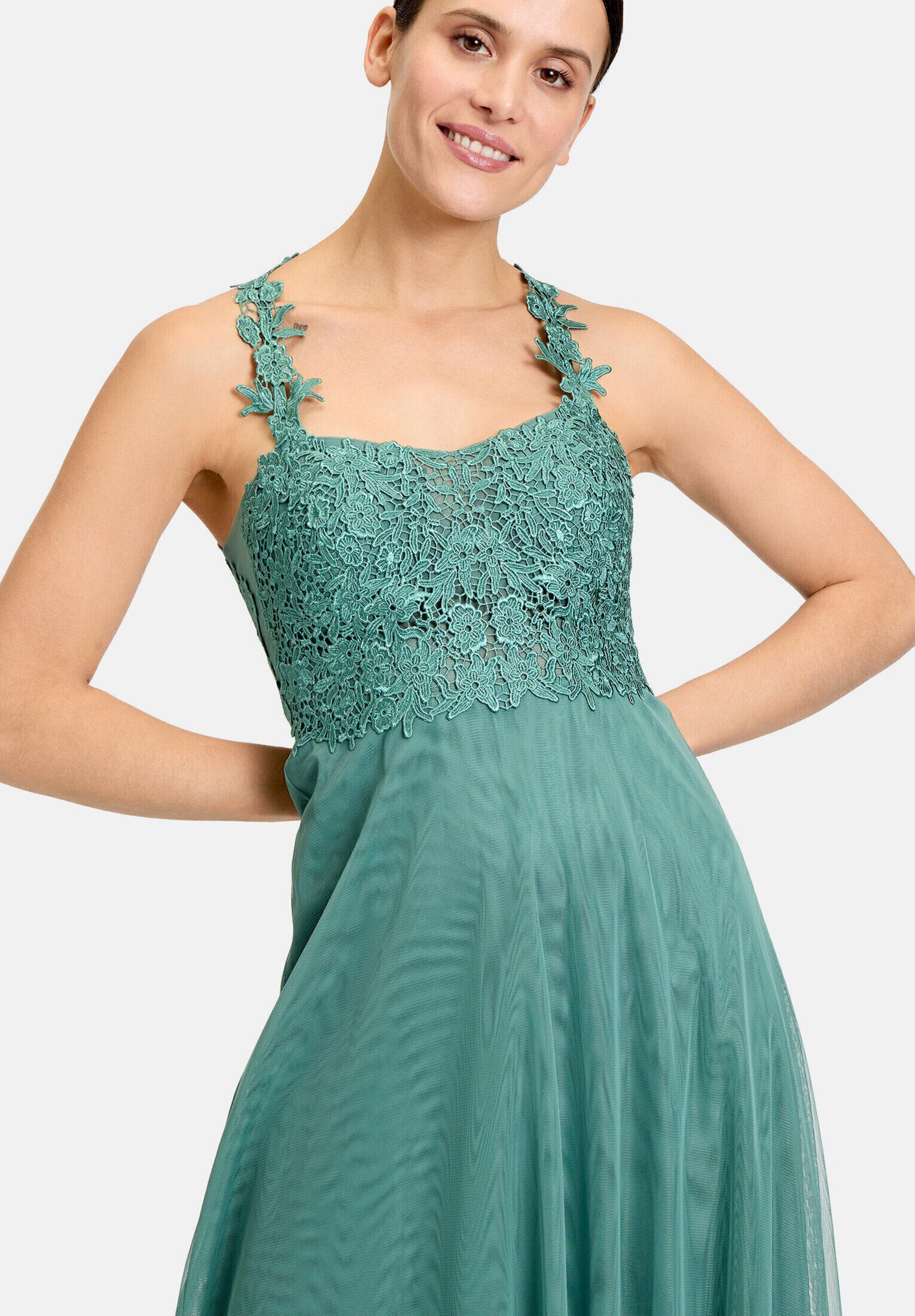 Vera Mont Abendkleid Damen mit Spitze Rückenfrei