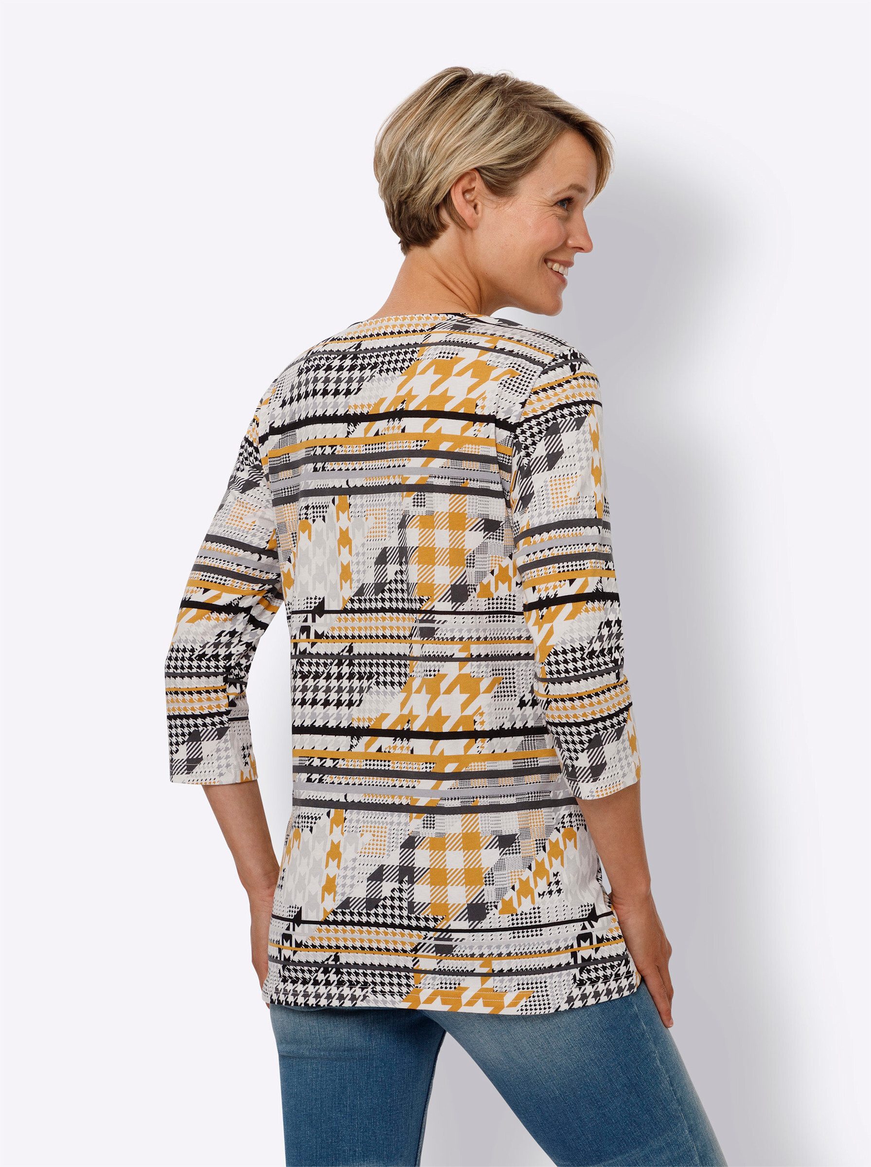 Sieh an! T-Shirt Longshirt . günstig online kaufen