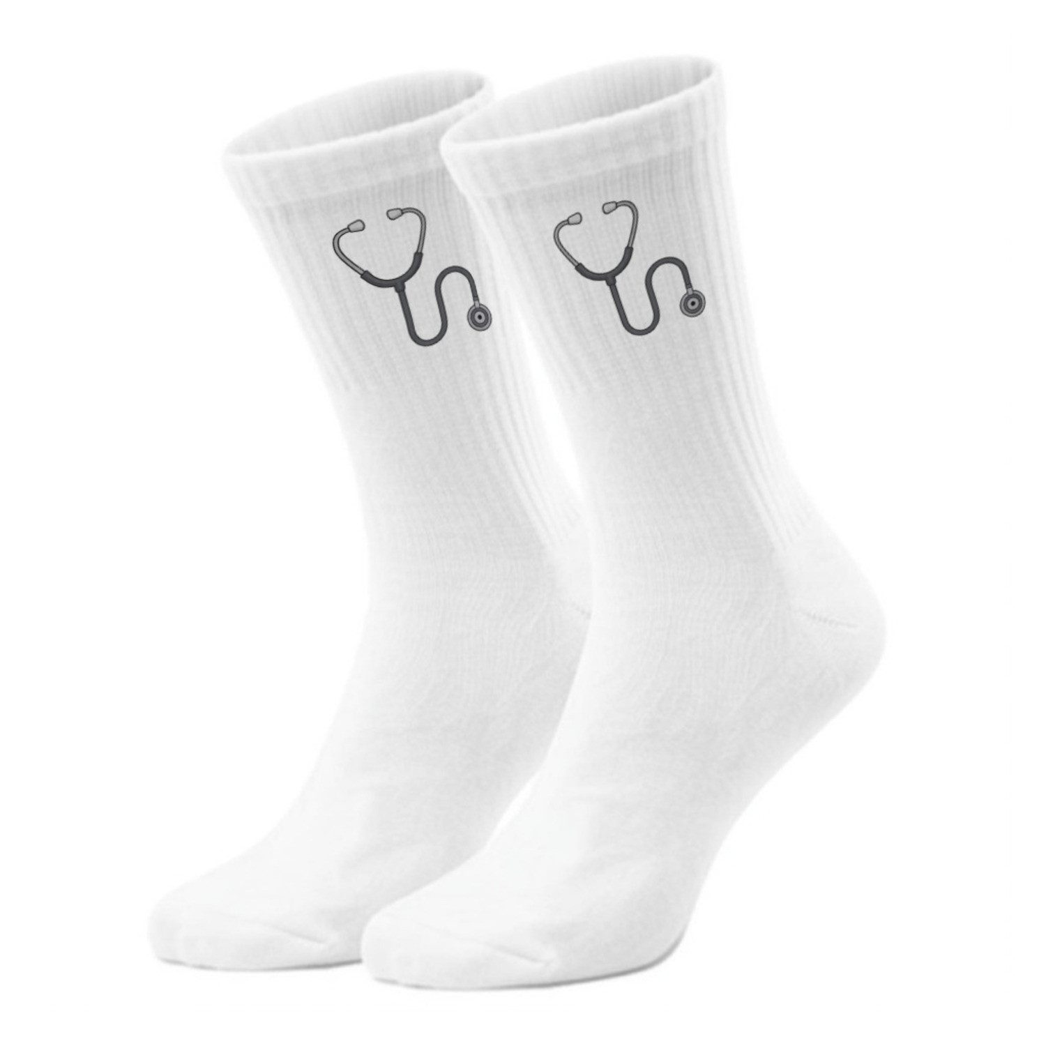 speecheese Freizeitsocken epicsocks HeartBeat Stethoskop Socken in 42-46 im Paar