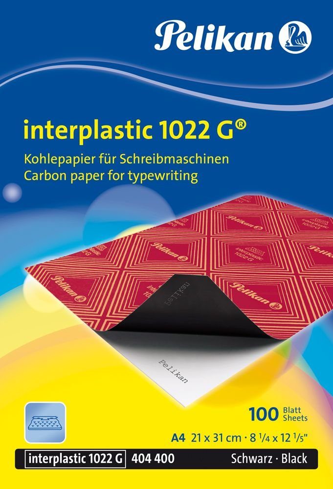 interplastic 404400 Pelikan Pelikan Kugelschreiber Kohlepapier 1022 G®