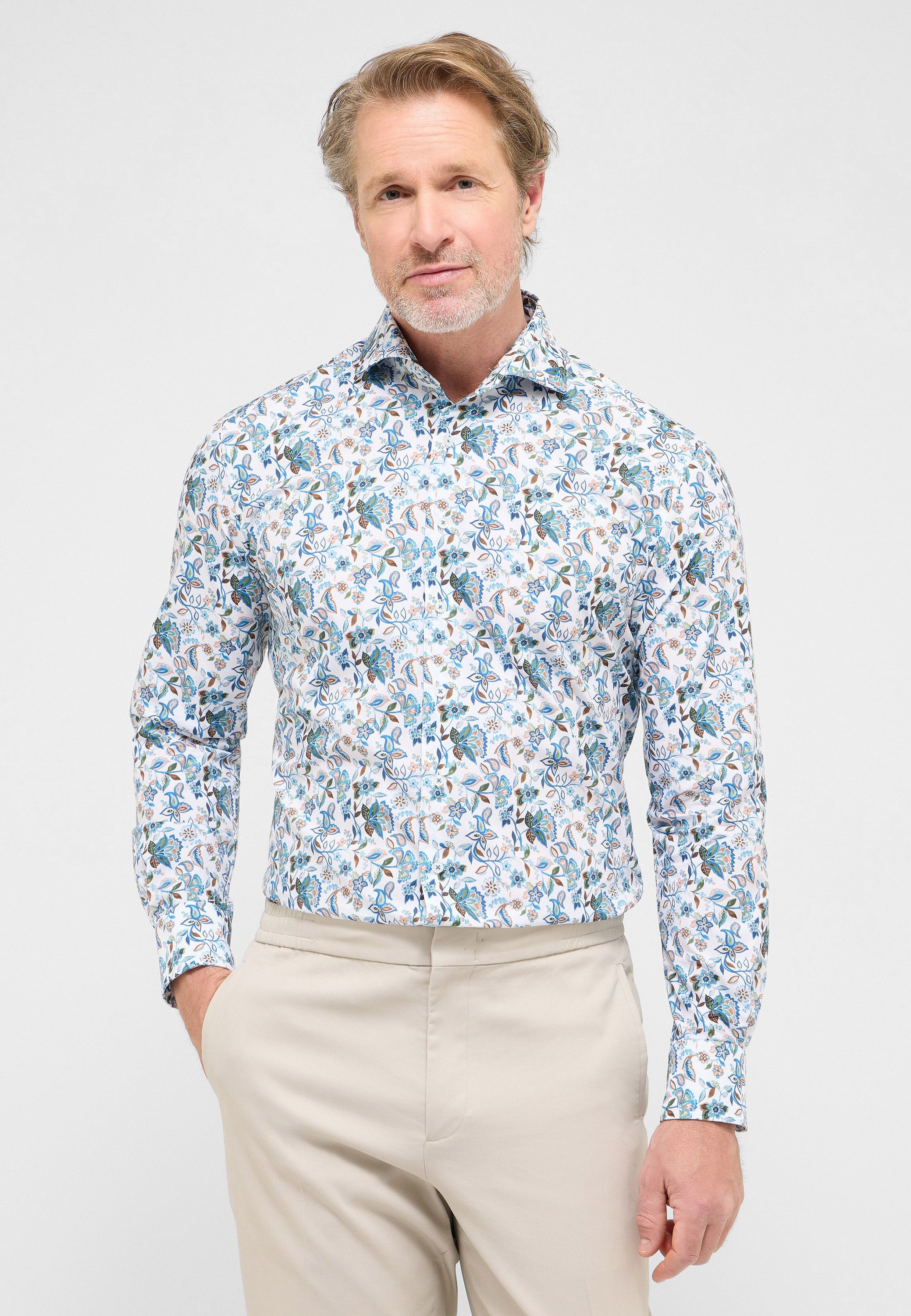 Eterna Langarmhemd MODERN FIT EASY IRON günstig online kaufen