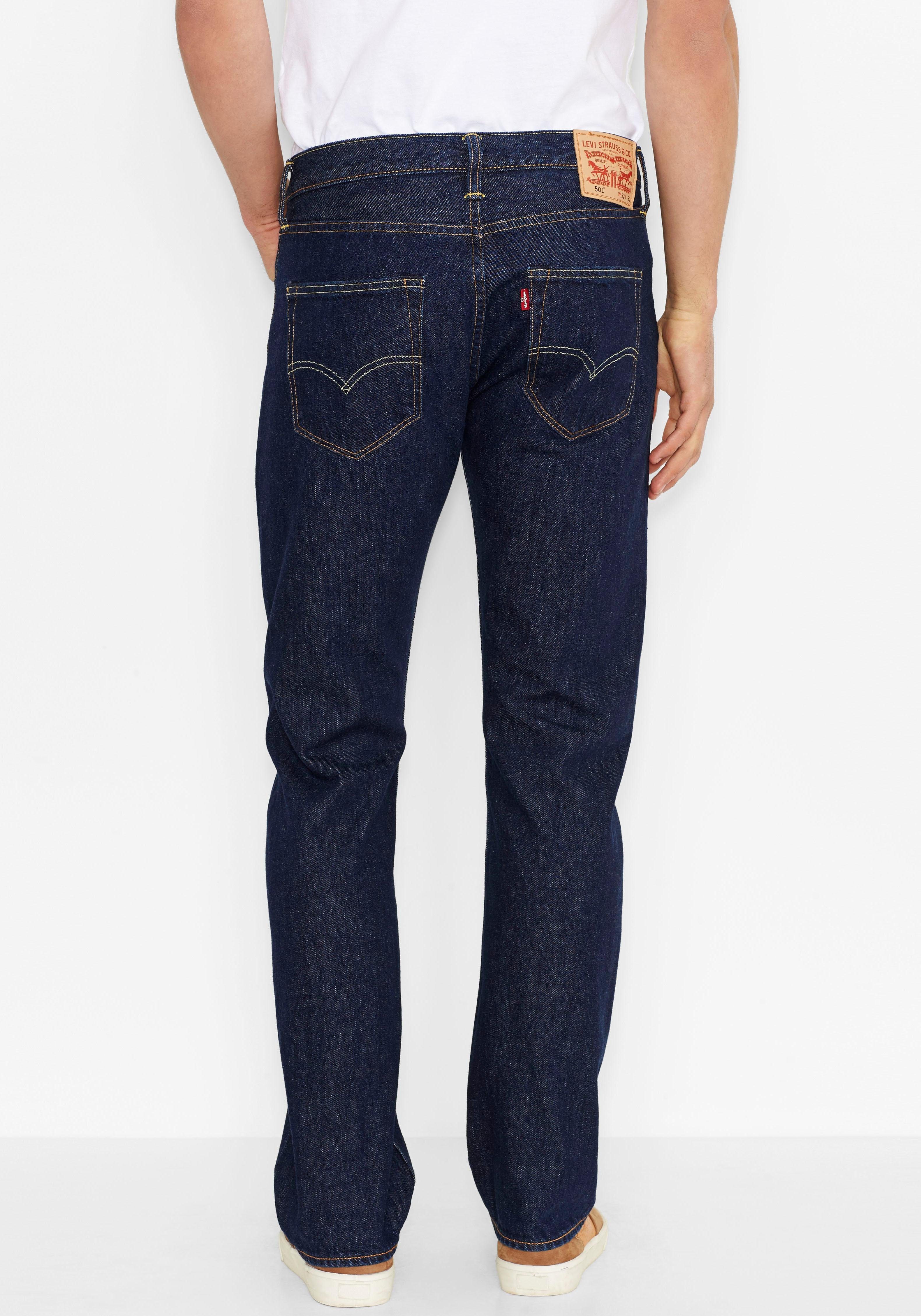 Levi's® Straight-Jeans 501 LEVI'S ORIGINAL mit Markenlabel günstig online kaufen