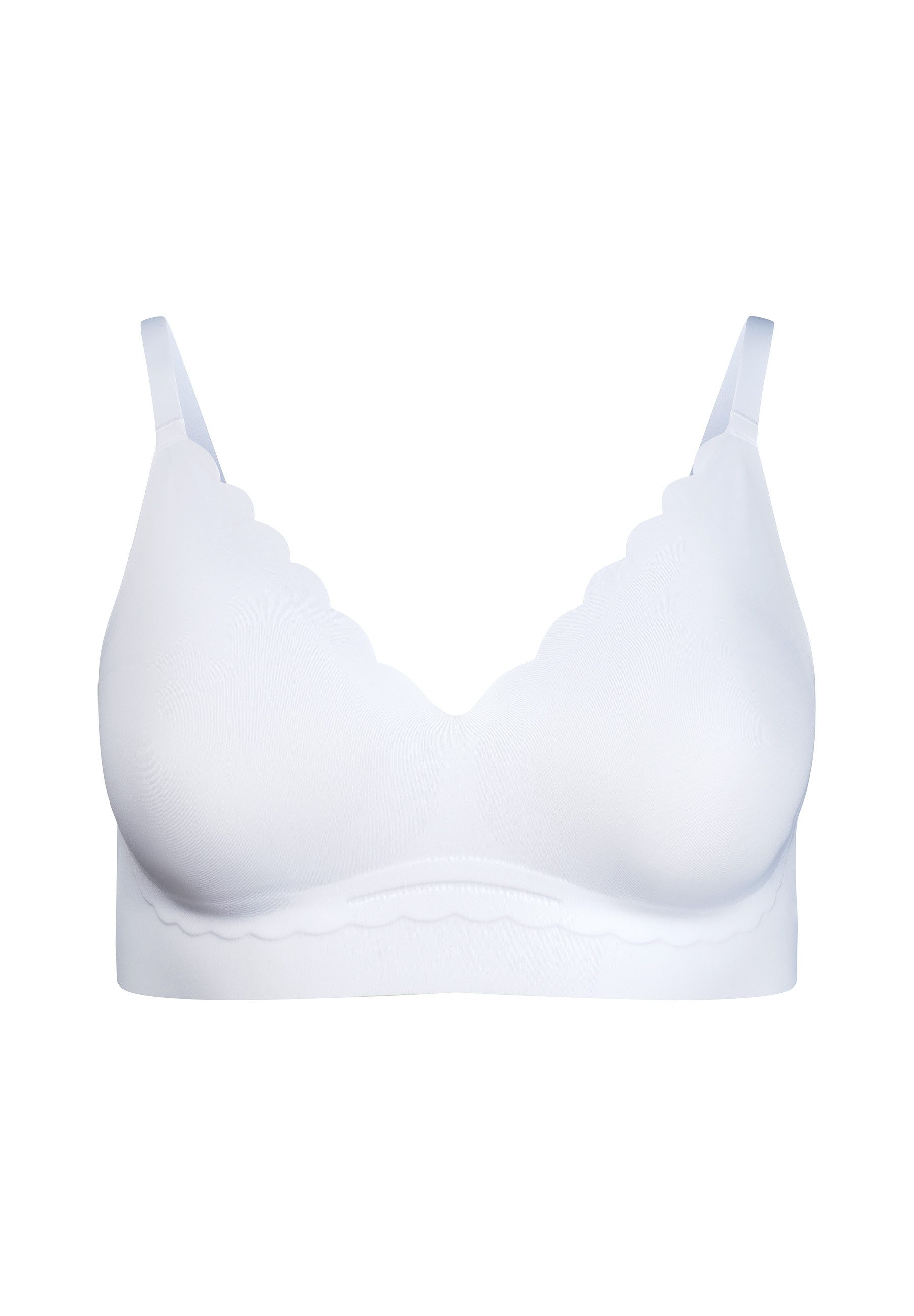 Skiny Bustier Sensation doppellagig, mit herausnehmbaren Pads, V-Ausschnitt