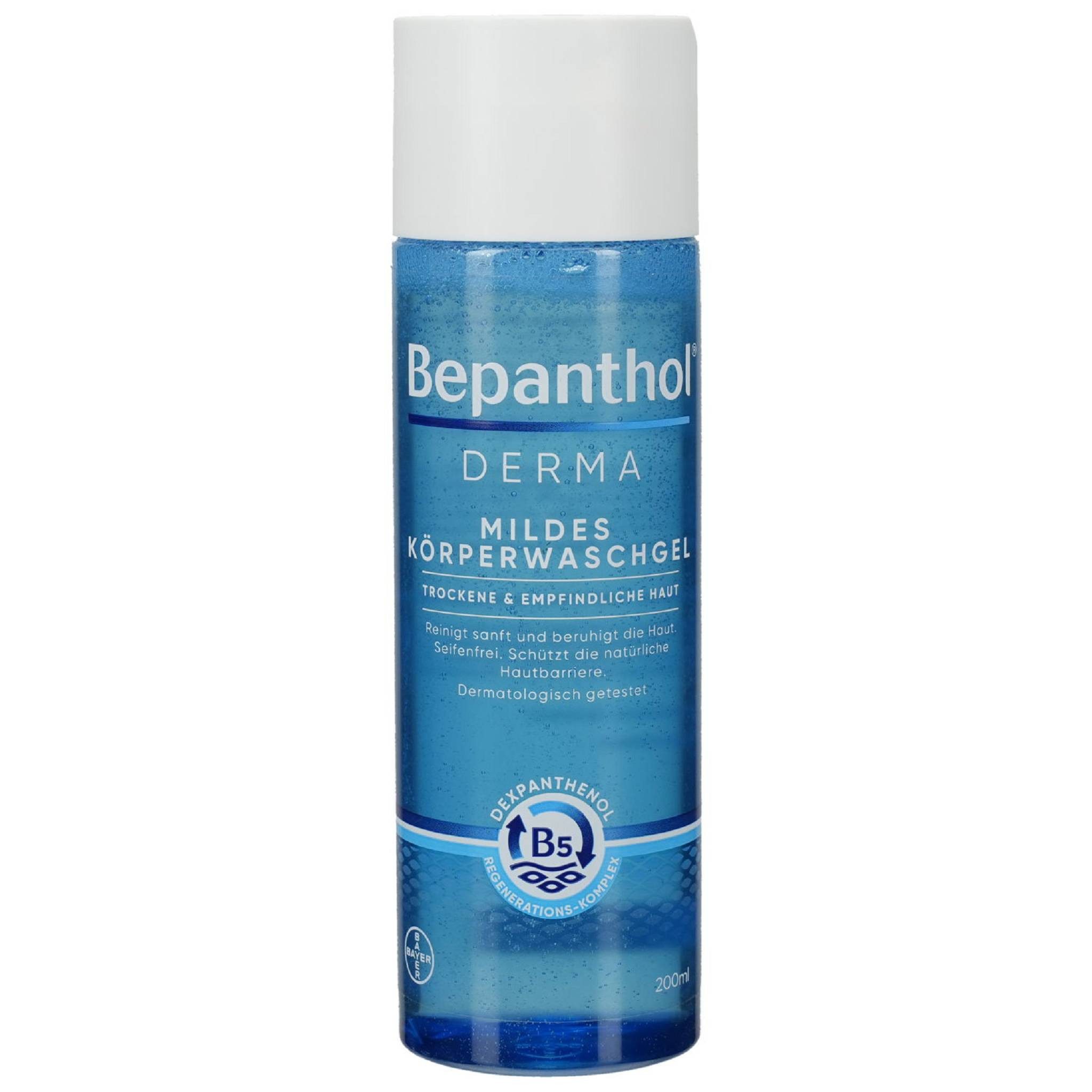 Bepanthol Duschgel Derma mildes Körperwaschgel 200ml PZN 16529783
