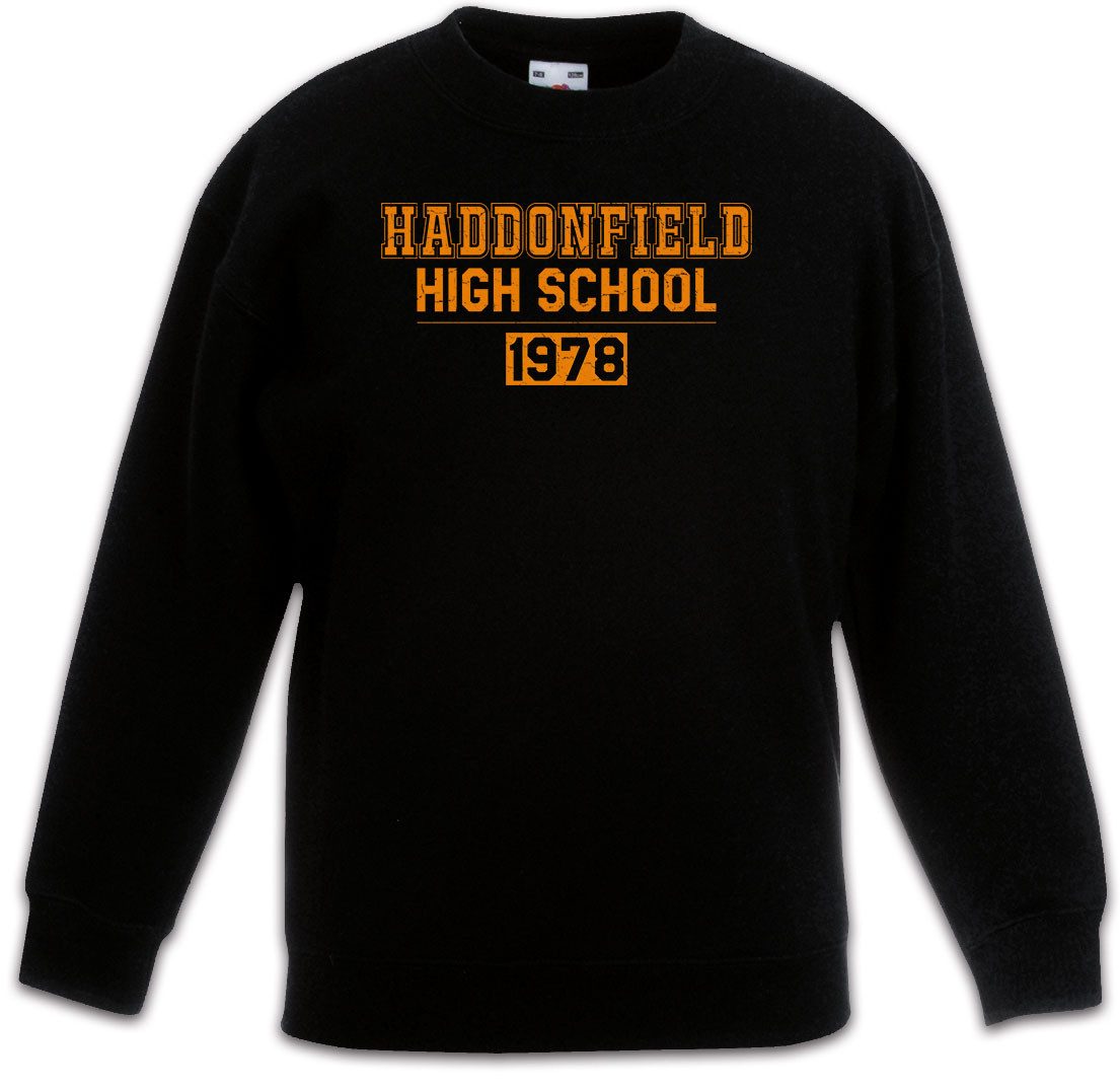 Sweatshirt Haddonfield High School Kinderpullover Horror Halloween Slasher Mask
