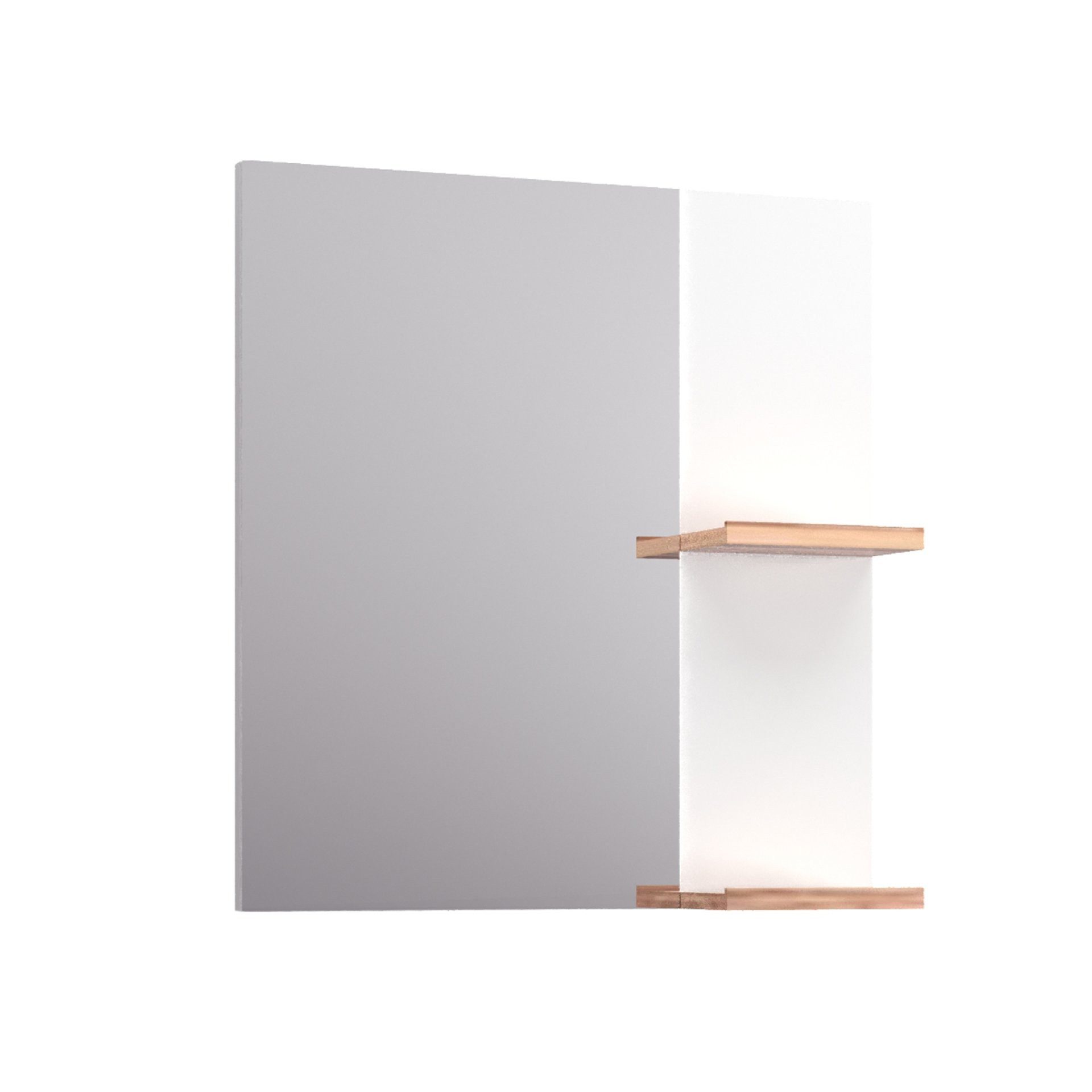 BADEDU Badspiegel Spiegel, Badezimmerspiegel mit Ablage, Wandspiegel