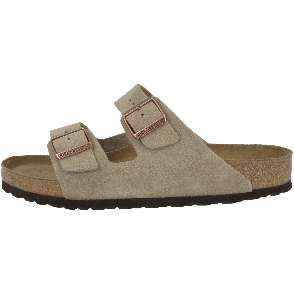 Birkenstock Arizona SFB Veloursleder Weichbettung normal Sandale Sandaletten, Sommerschuhe, Badeschuhe, Riemchen, Schlappen