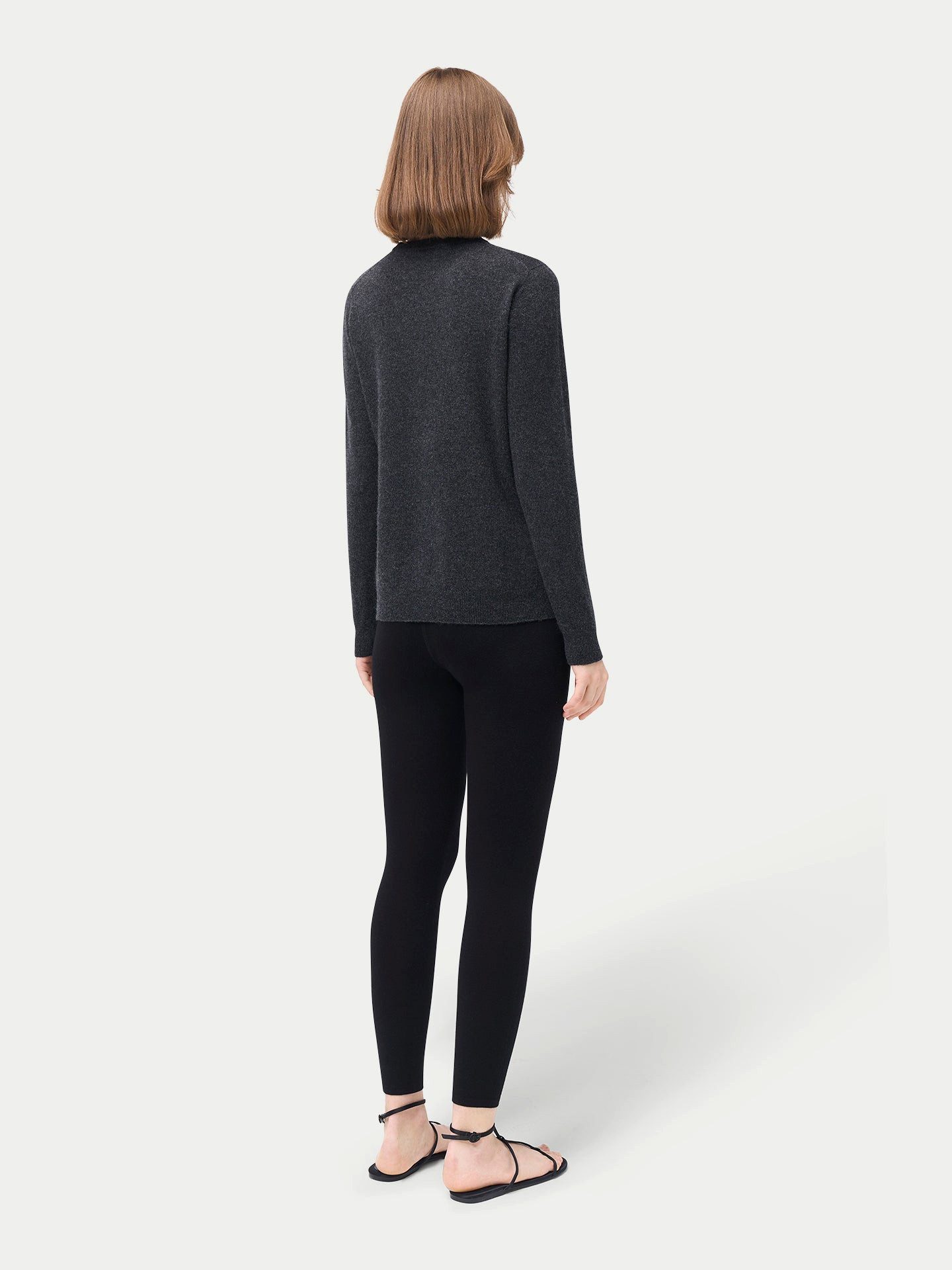 GOBI Cashmere Strickhose Damen Leggings aus Seide und Kaschmir