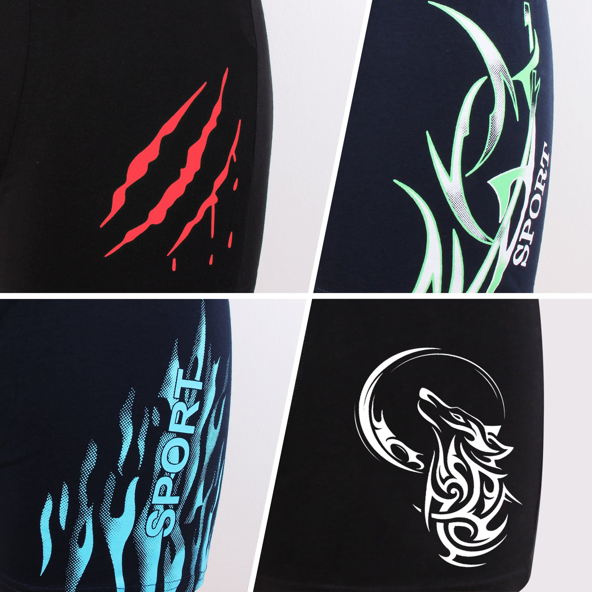 L&K Boxershorts 1102-1120 (10er-Pack) Unterhosen Herren aus Baumwolle günstig online kaufen