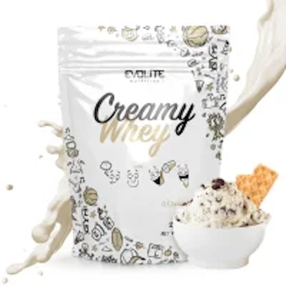 Evolite Nutrition EVOLITE® CREAMY WHEY Protein Eiweiß Aminosäuren (700g), Oreo Cream Pulver, 1 er Packung à 1,00 St., 700 g, Hoher Proteingehalt, mit Buttermilchpulver
