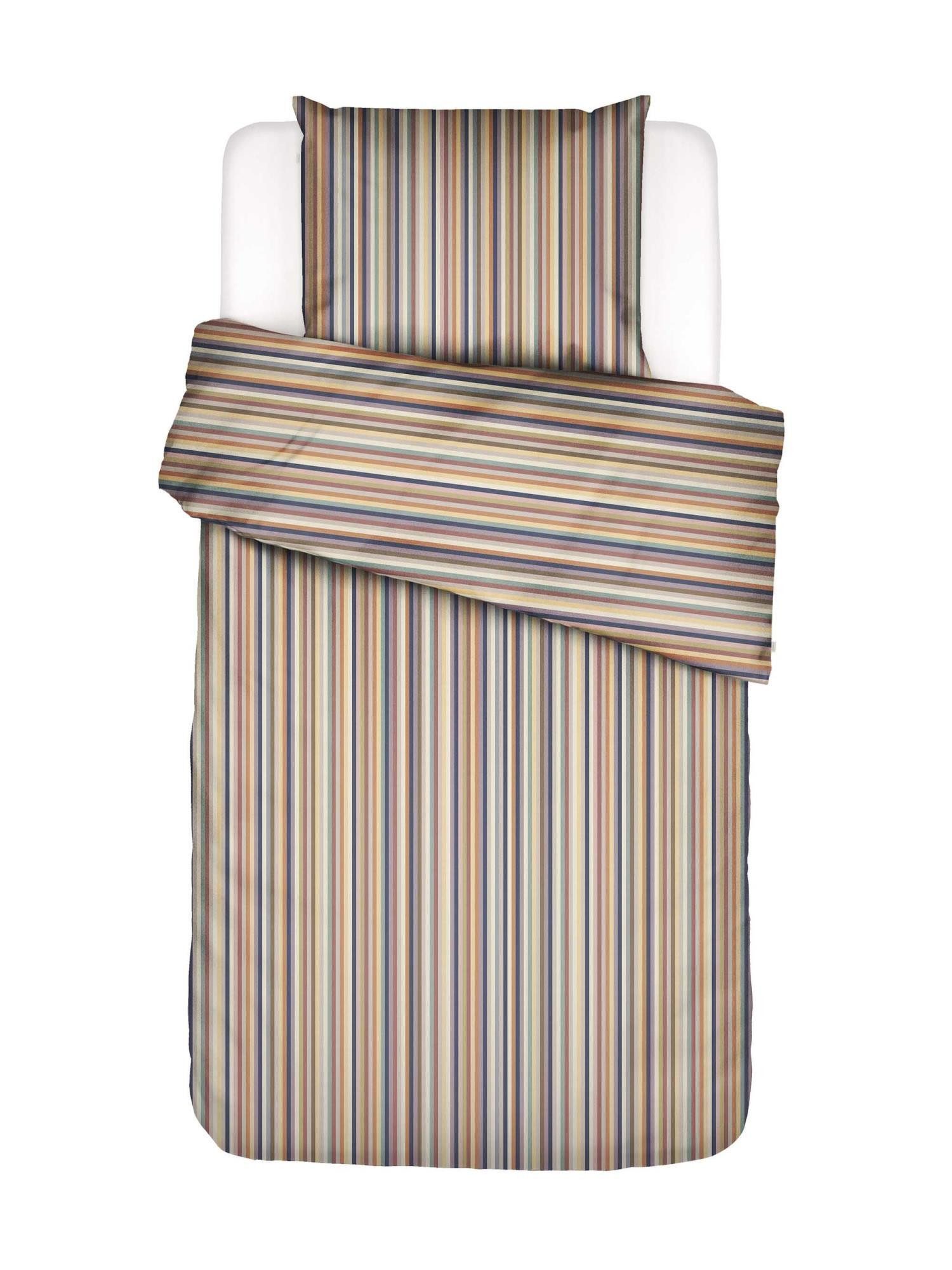 Essenza Bettwäsche Donna, Satin, 2 teilig, mit Streifen