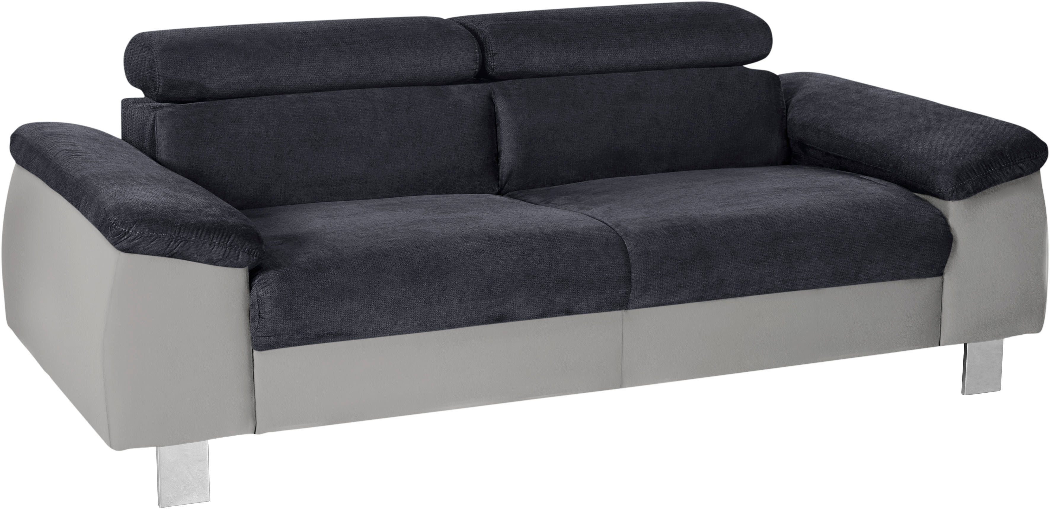 COTTA 3-Sitzer Komaris, B: 193 cm, mit Kopfteilverstellung